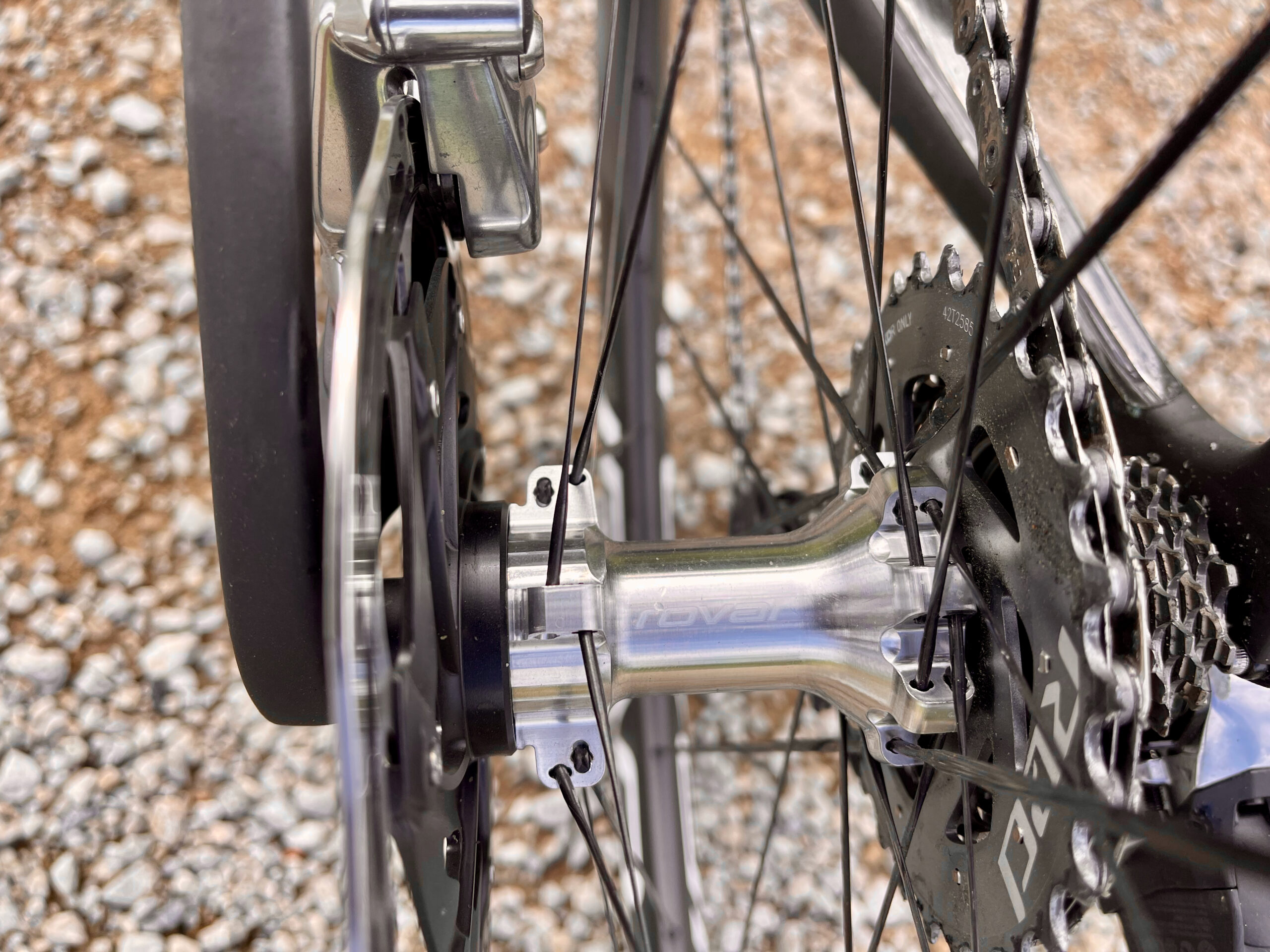 Roval Rapide CLX II Team Wheelset rear hub side