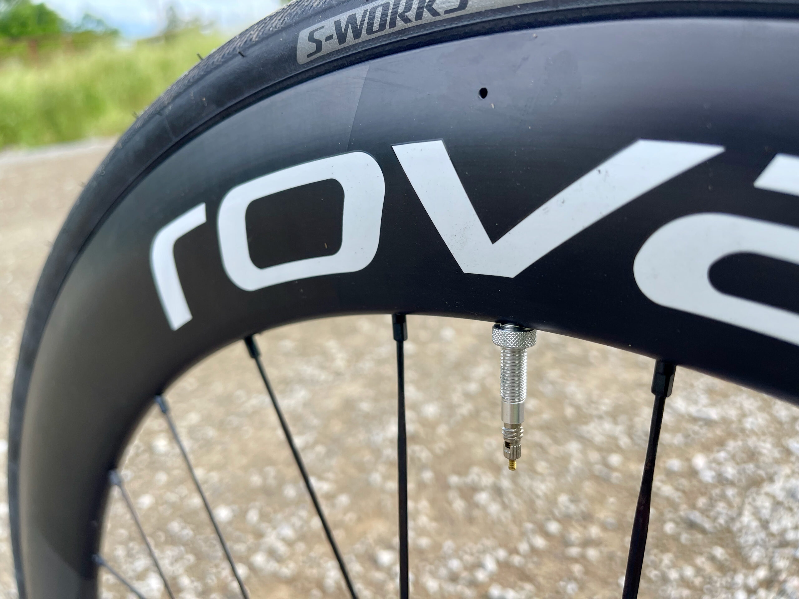 Roval Rapide CLX II Team Wheelset rim rear shape