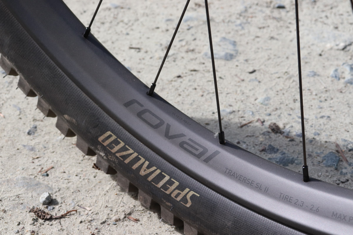 Specialized Stumpjumper 15, Roval Traverse SL II wheel
