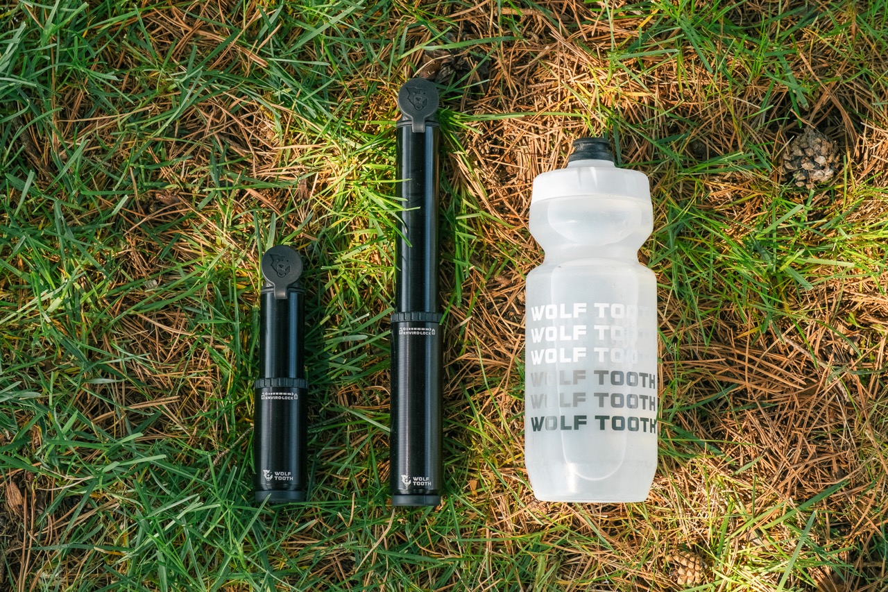 Wolf tooth components Encase bike pumps tool storage