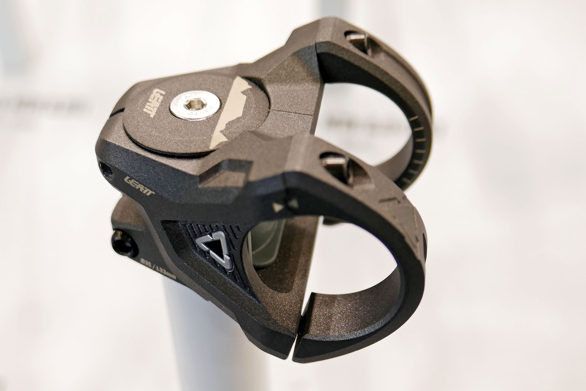 2025 Leatt MTB Components, Ceramag black gravity mountain bike stem