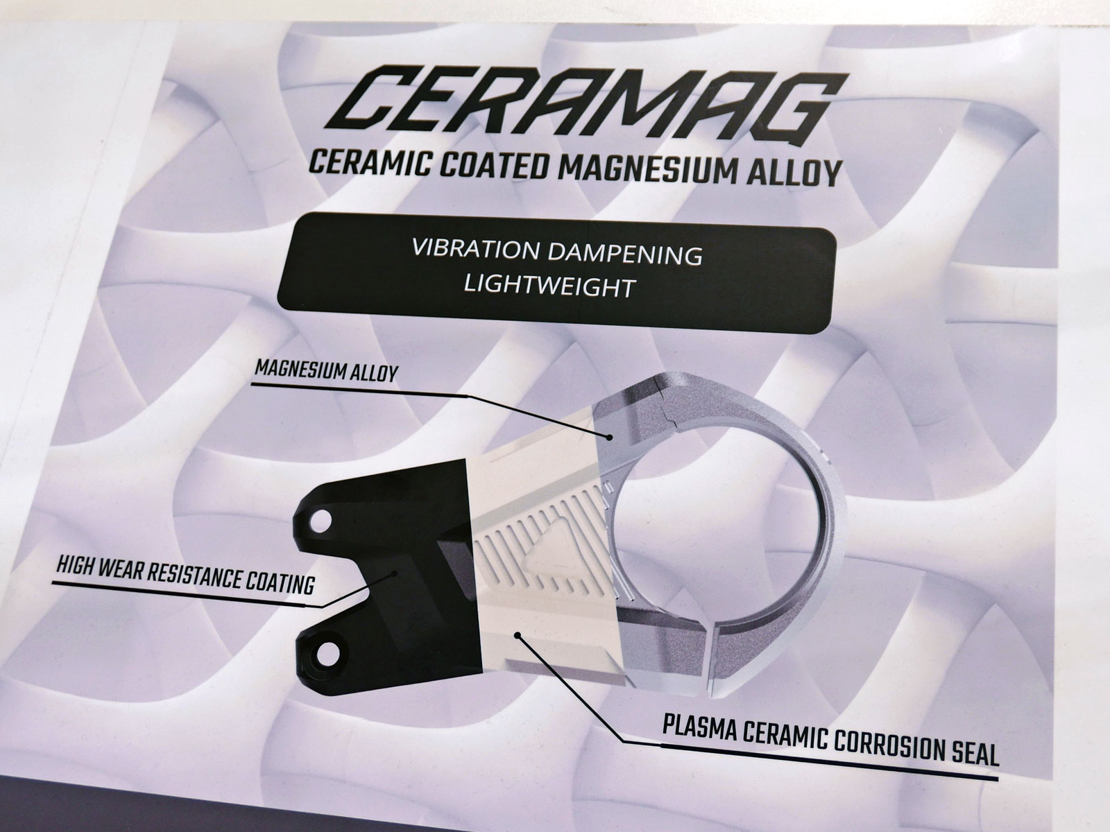 2025 Leatt MTB Components, Ceramag magnesium tech details