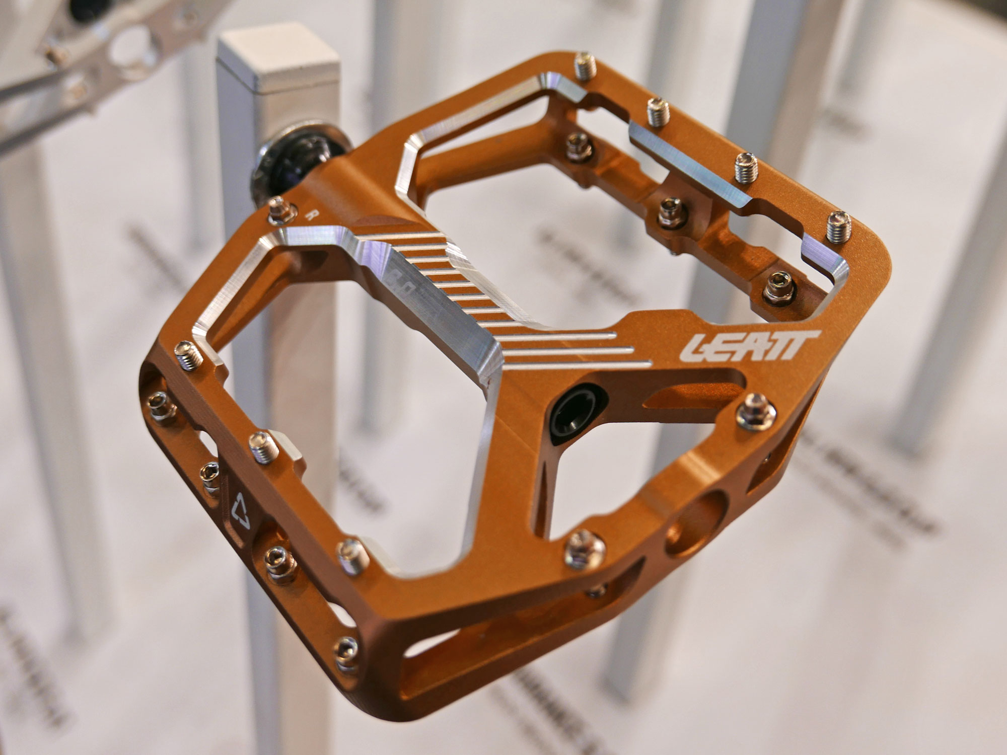 2025 Leatt MTB Components, gravity flat platform pedal in alloy