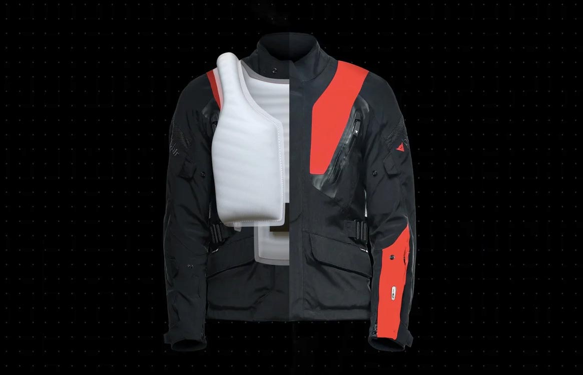 existing Dainese D-Air motorcycle airbag iacket