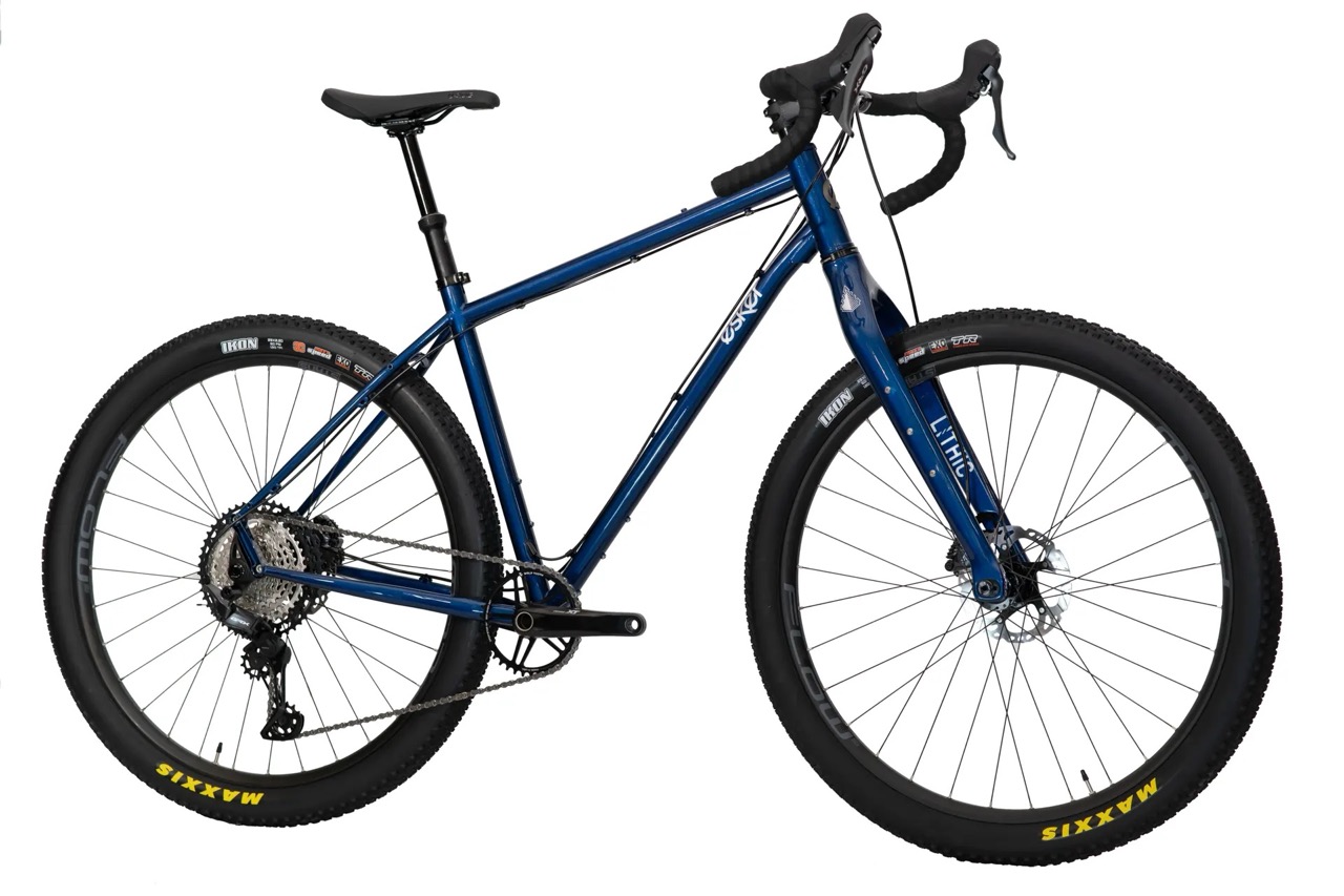 Esker Cycles Lorax Steel full bike blue