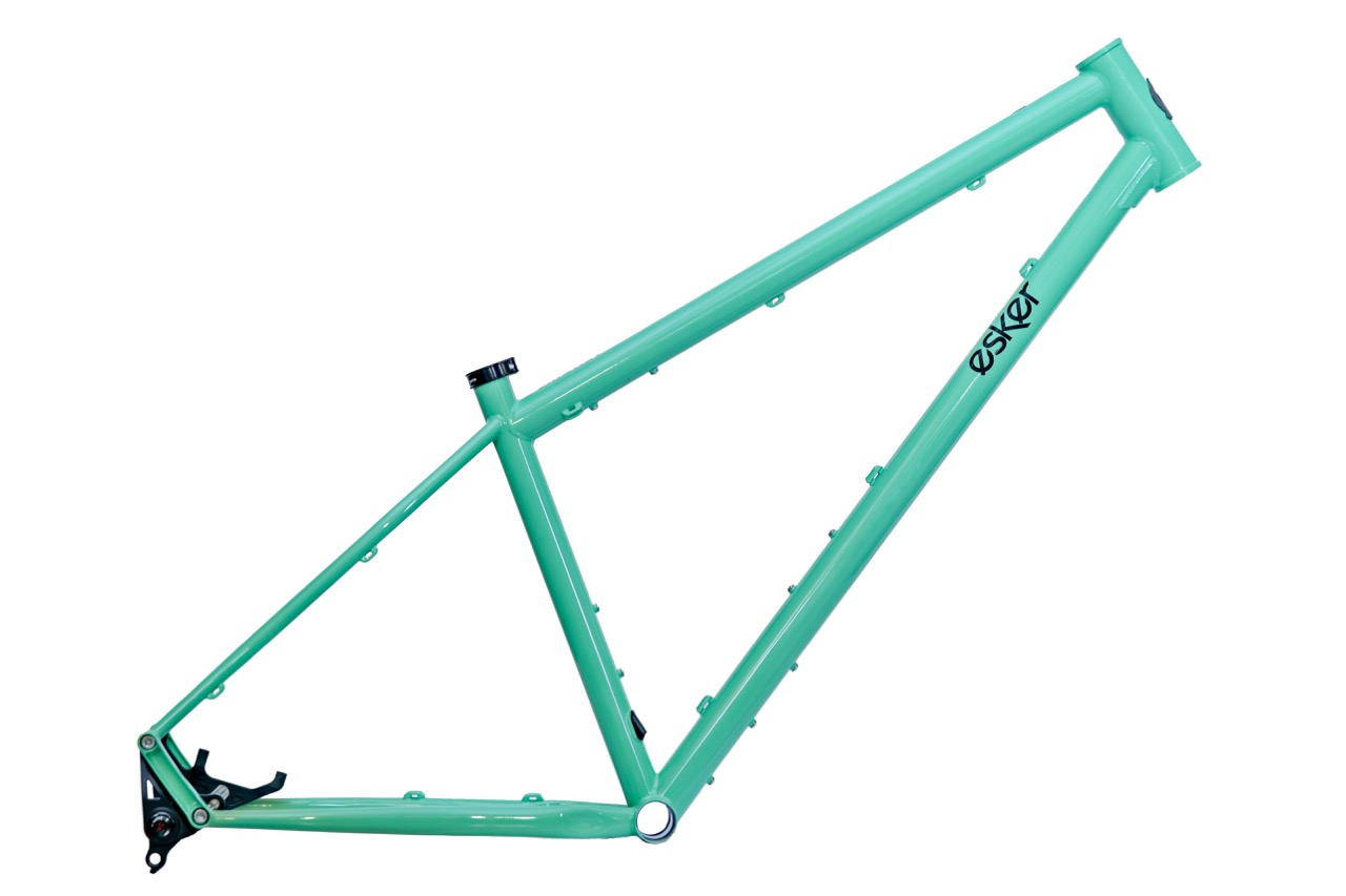 Esker Cycles Smokey Steel Smokey frame Sage