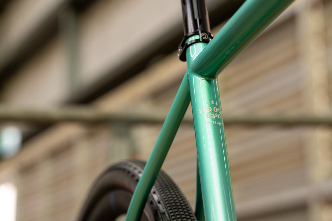 MADE Australia Gallery Gravel Bikes Woods Nomad seat cluster