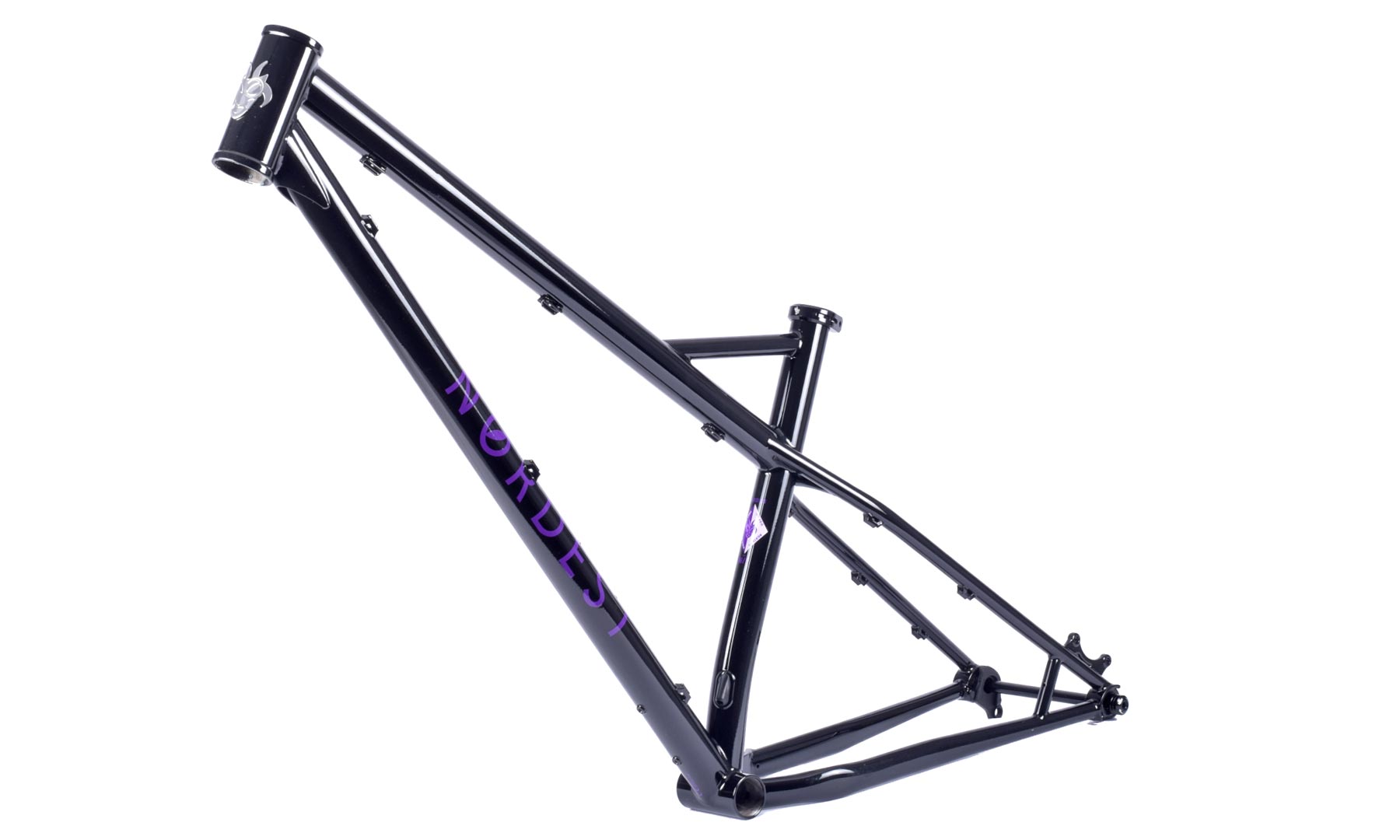 Affordable Nordest Bardino v3.5 steel enduro hardtail gets UDH, black frame NDS