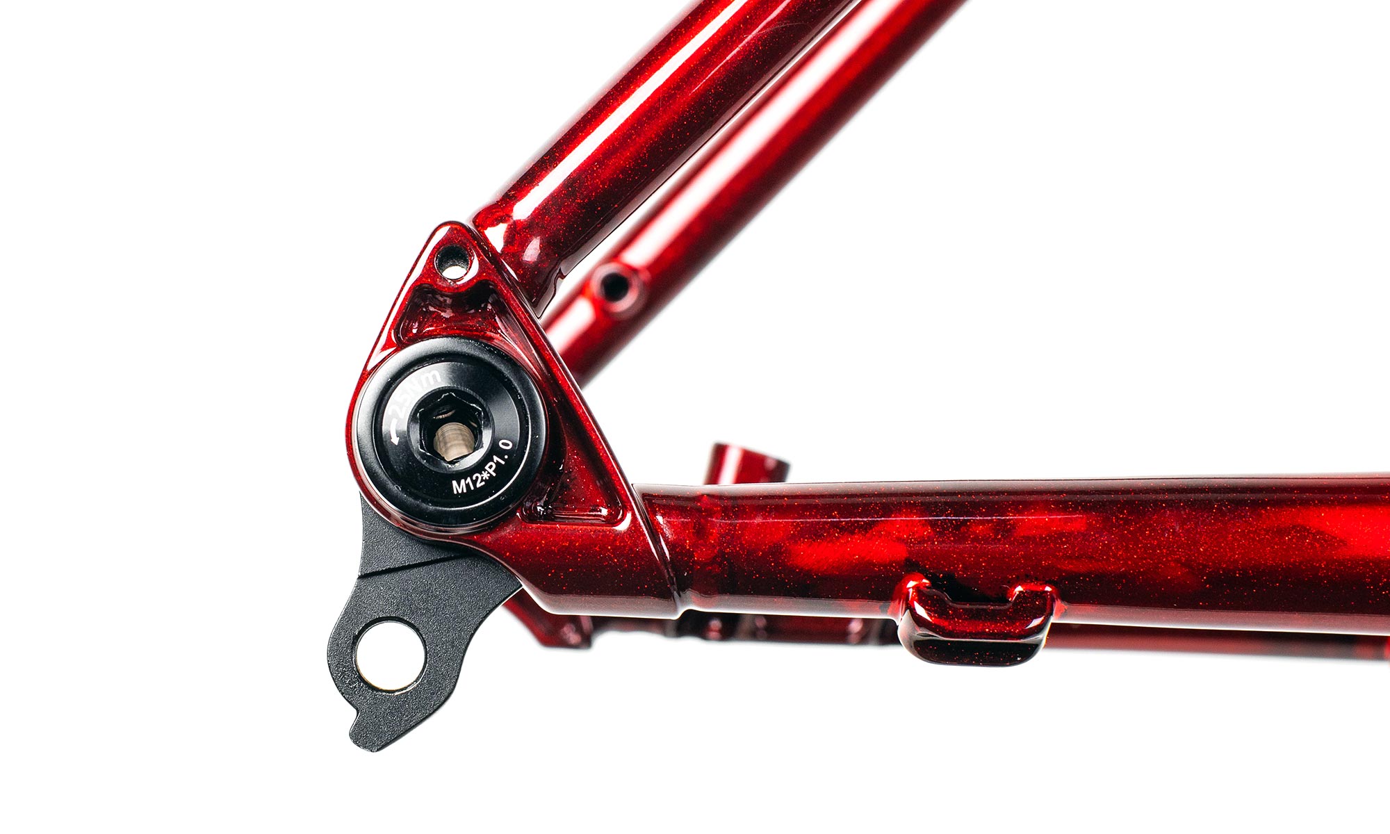 2024 Sour Not-UDH almost universal derailleur hanger Transmission direct mount compatibility for steel bikes, detail