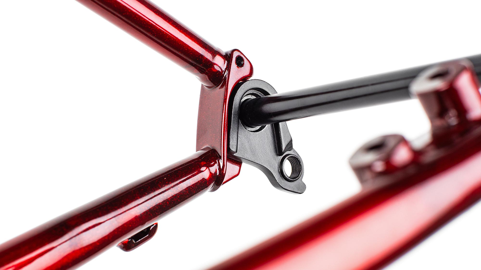 2024 Sour Not-UDH almost universal derailleur hanger Transmission direct mount compatibility for steel bikes, inside detail