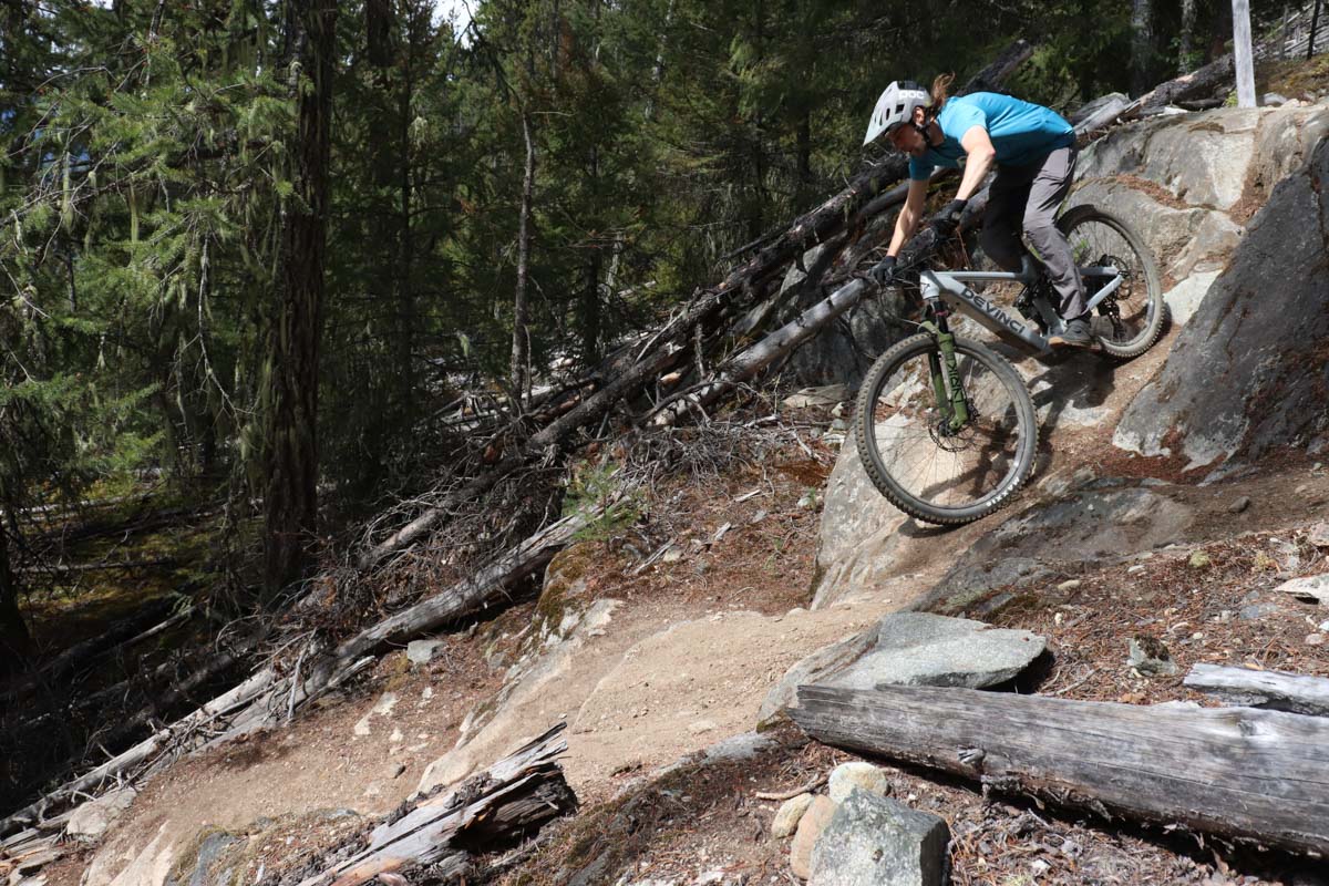 7mesh Glidepath pants, SF, rocky chute