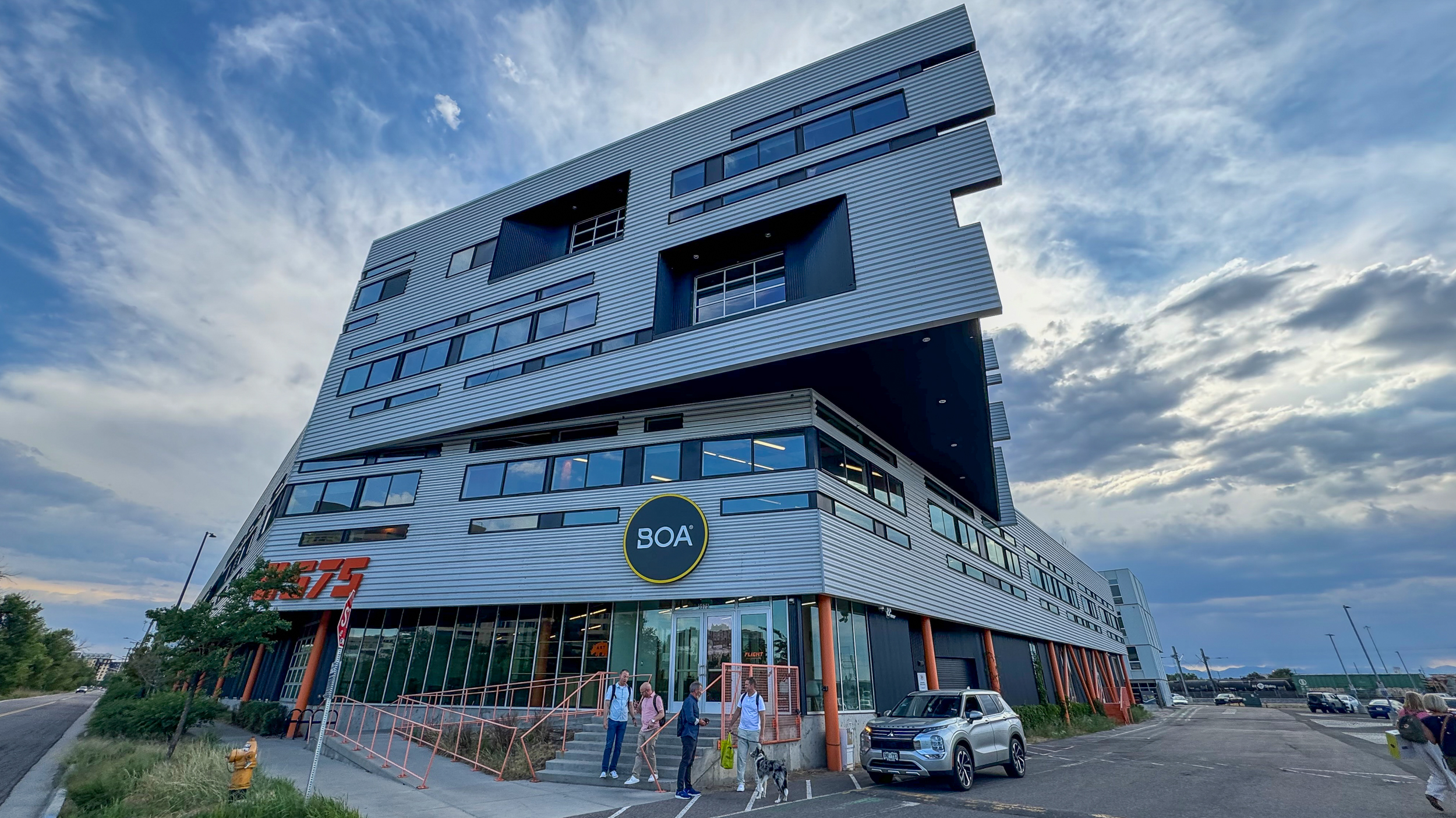 BOA HQ Tour front of building