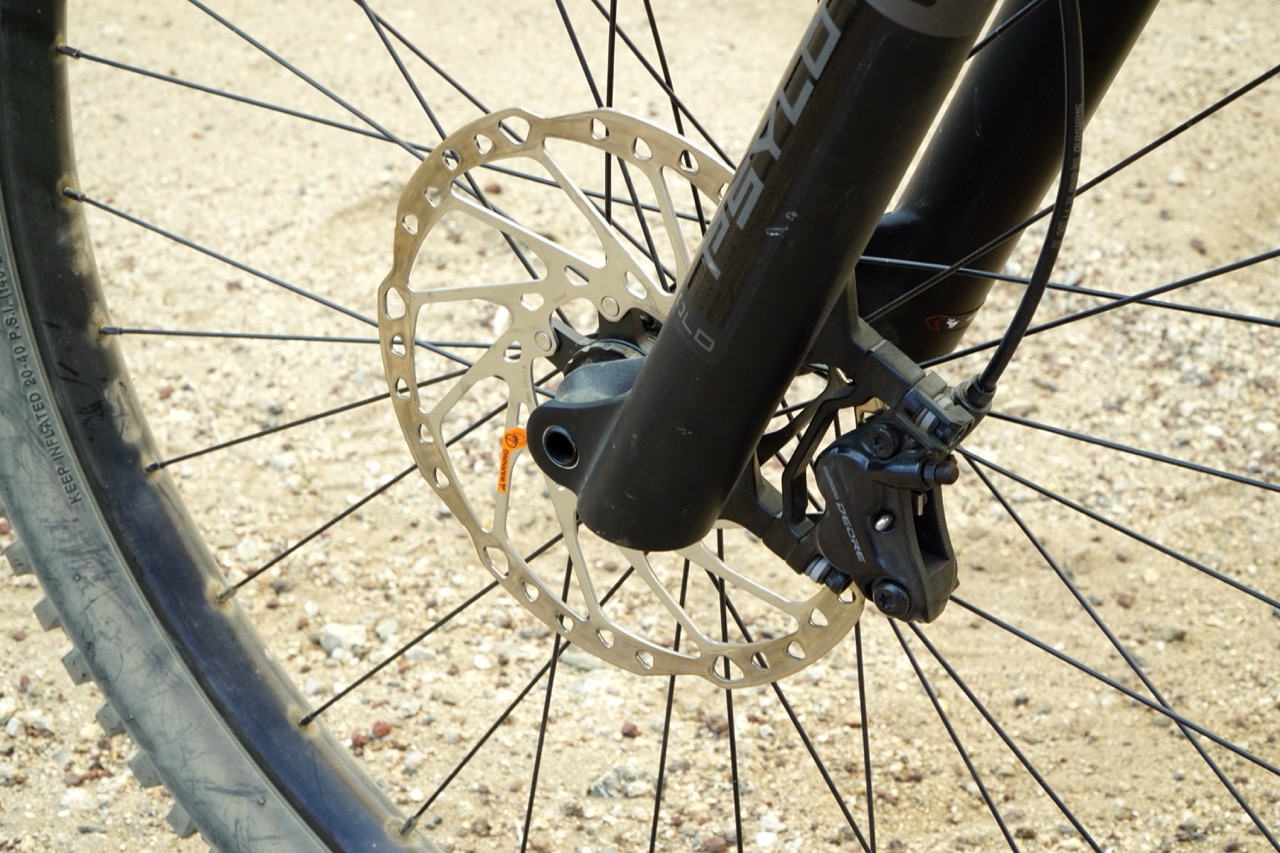 Salsa Cycles Moraine Deore 12 eMTB Deore brakes and 200mm front rotor