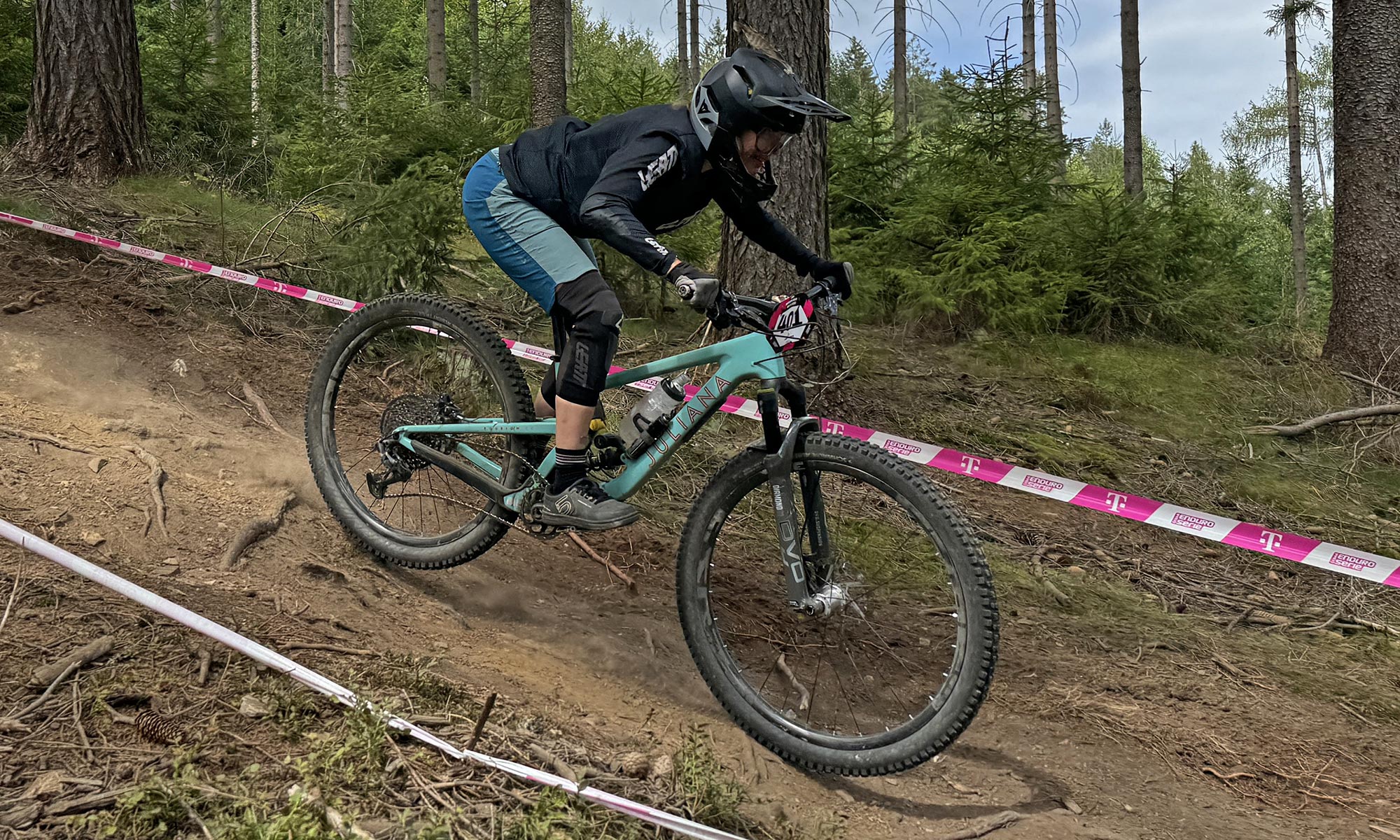 Schwalbe Albert Trail Pro Radial enduro all-mountain bike tire review, racing Czech Enduro Series Jested