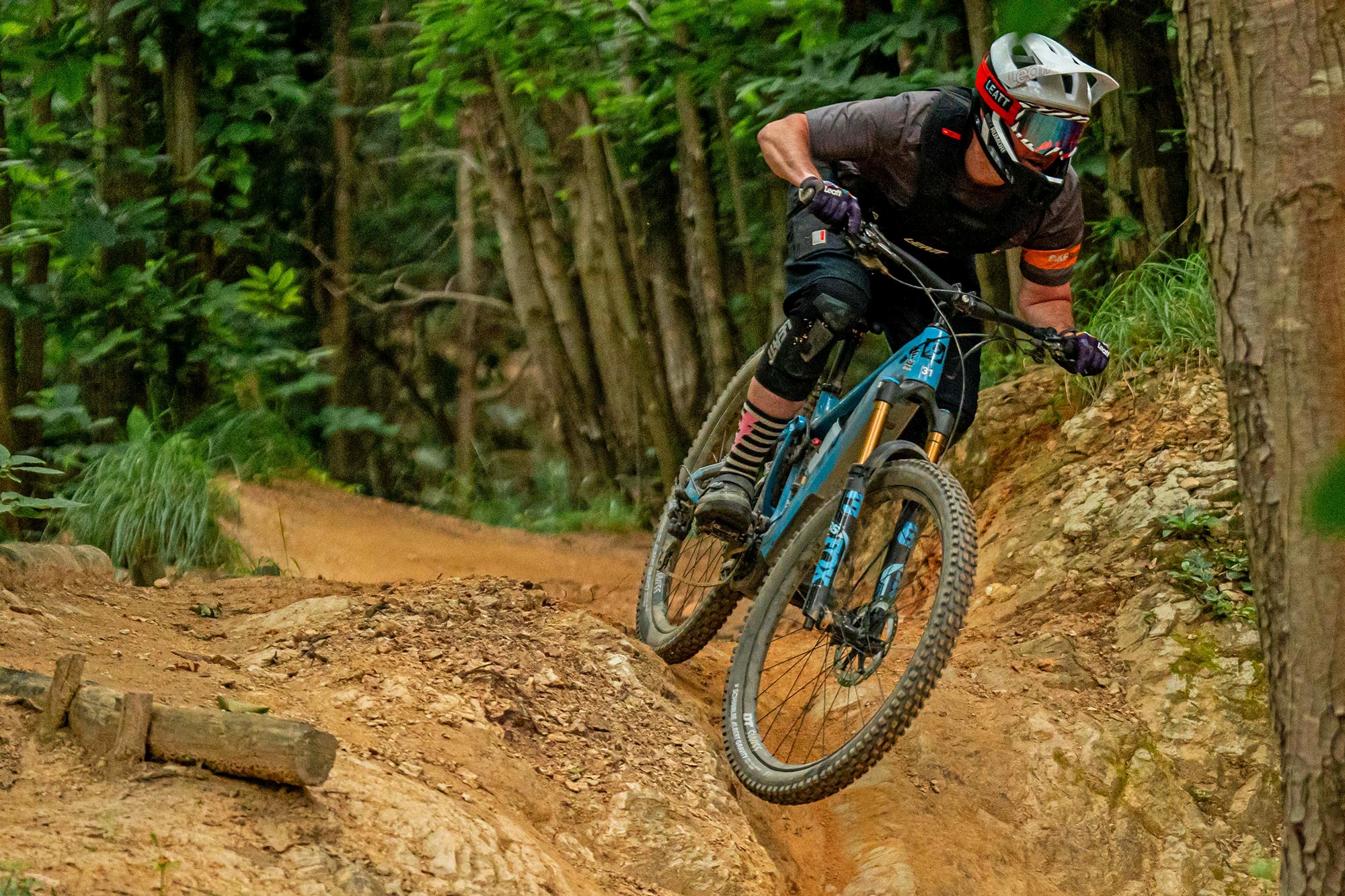 Schwalbe Radial Trail Gravity mountain bike tires, Albert Gravity in Finale