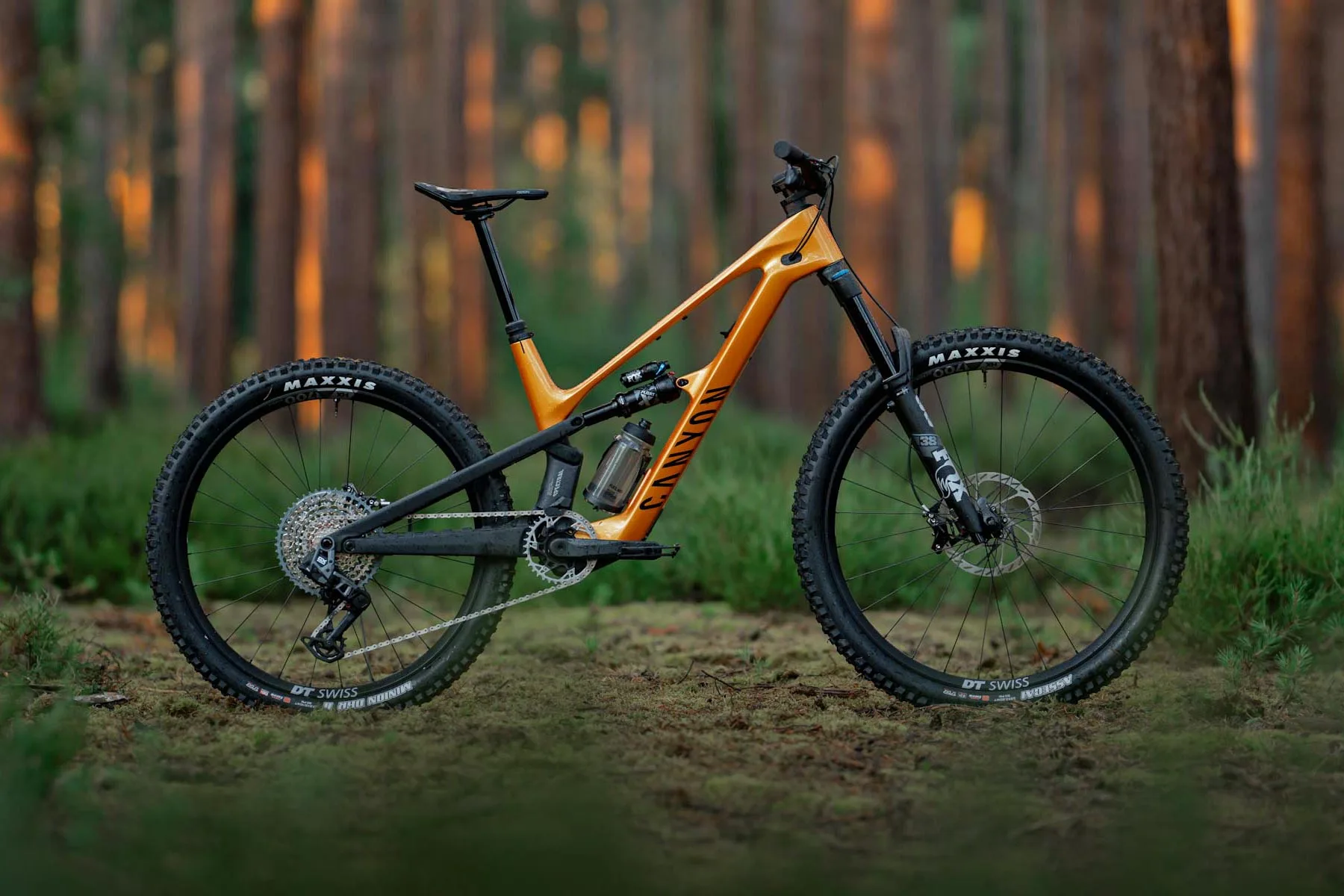 Canyon Spectral:ONfly lightweight all-mountain trail eMTB ebike powered by TQ