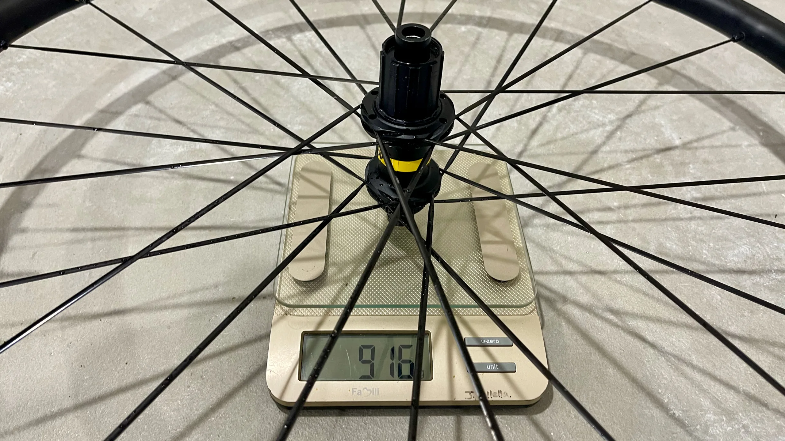 Mavic AllRoad SL Wheels weight rear