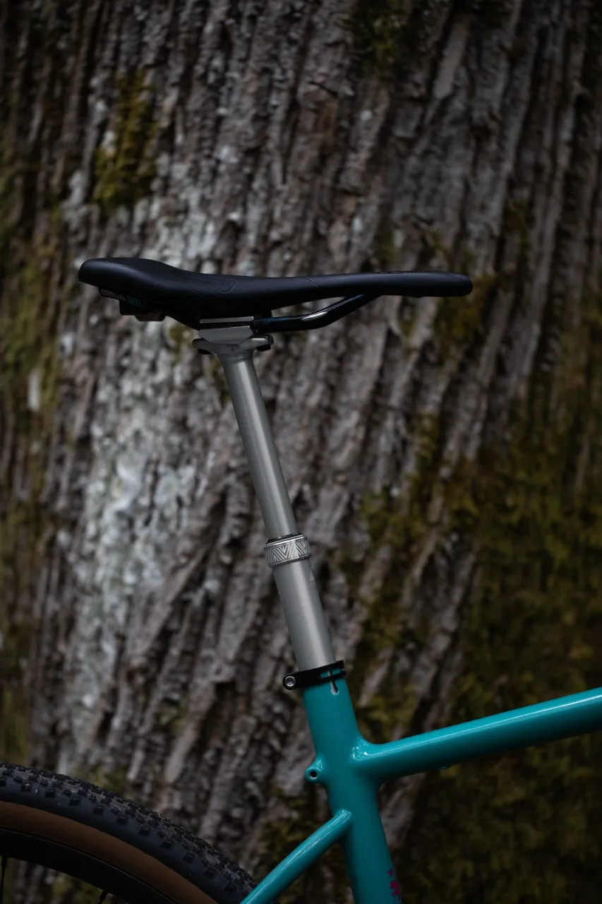 PNW LTD Loam & Rainier Droppers Rainier from the side