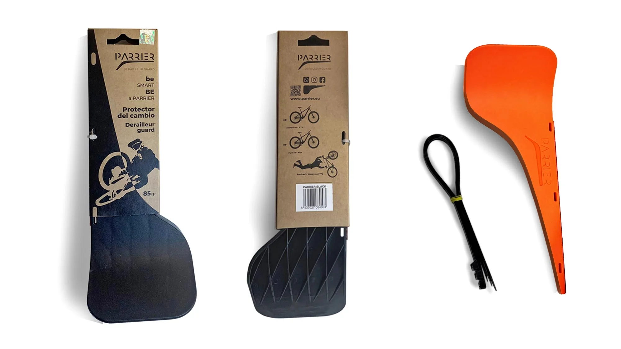 Parrier Derailleur Guard affordable plastic dynamic fin protector