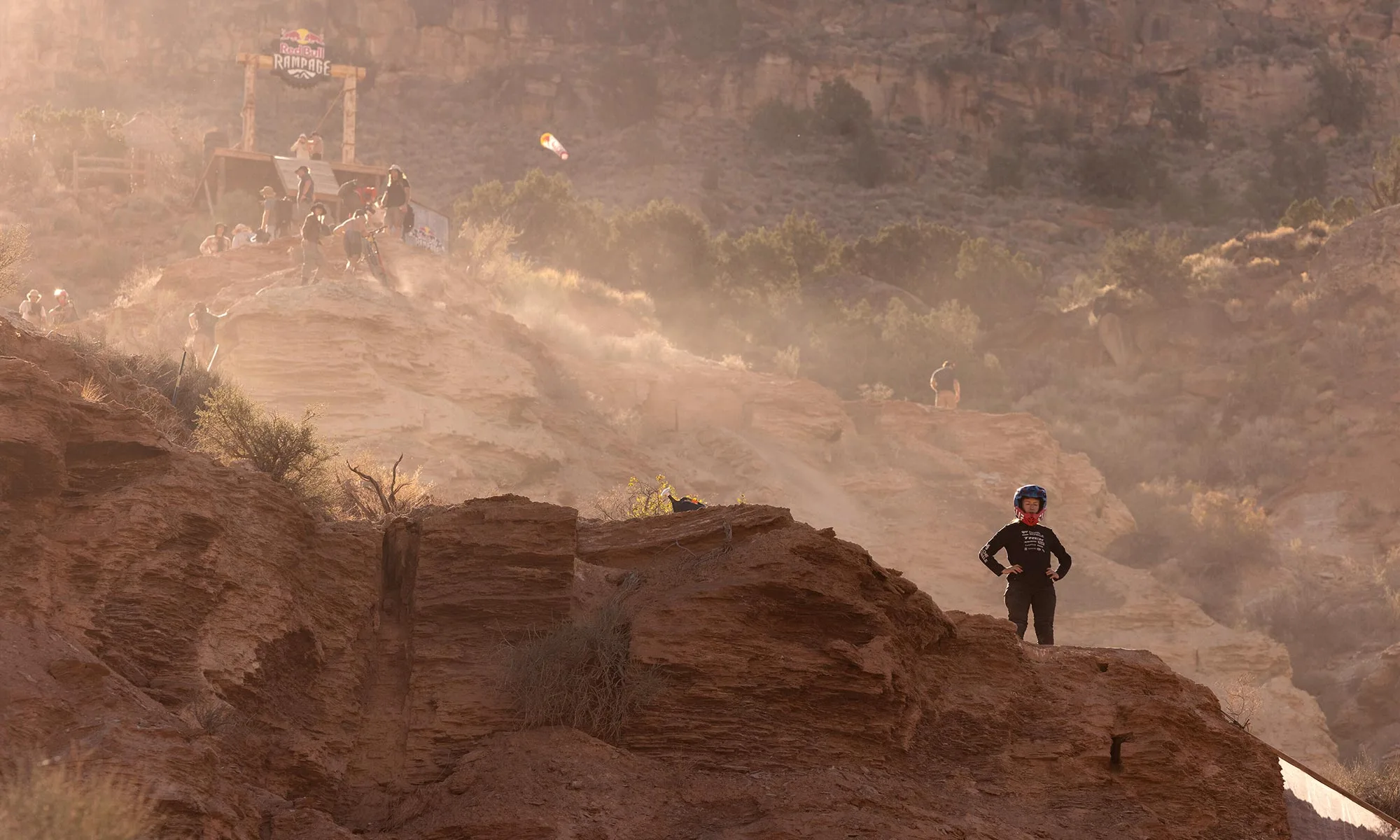 2024 Red Bull Rampage Women take freeride MTB main stage, scouting lines