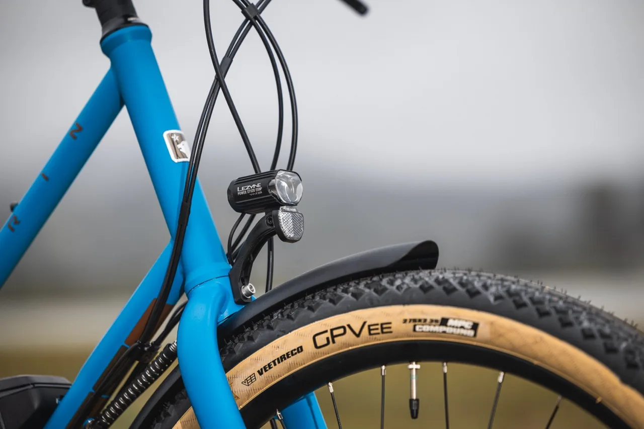 Marin Bikes' new Larkspur E front light