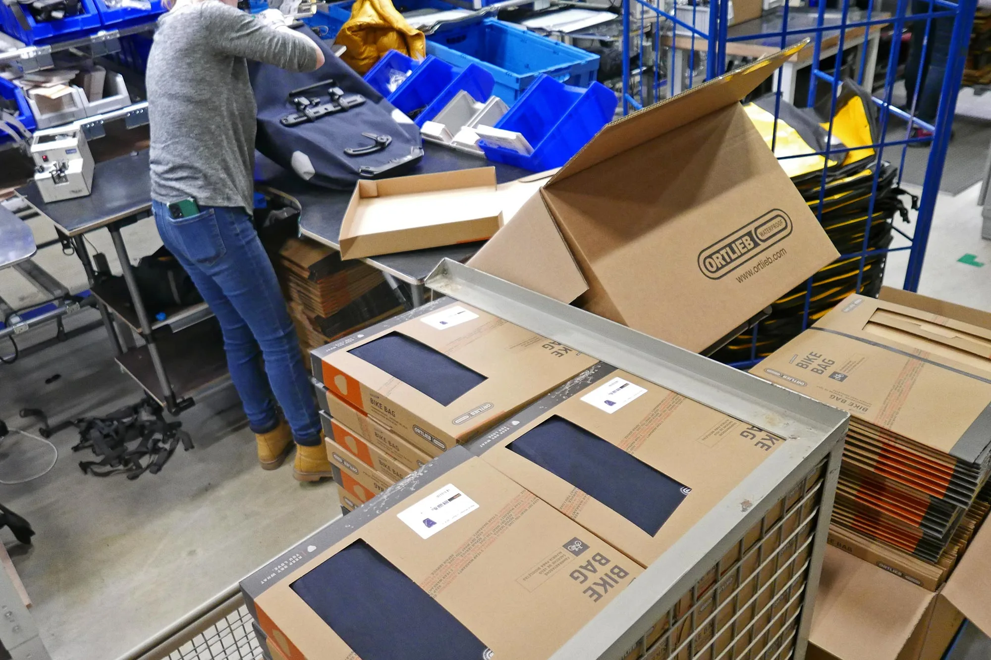 Ortlieb Factory Tour: Made-in-Germany waterproof cycling bags, what's in the box