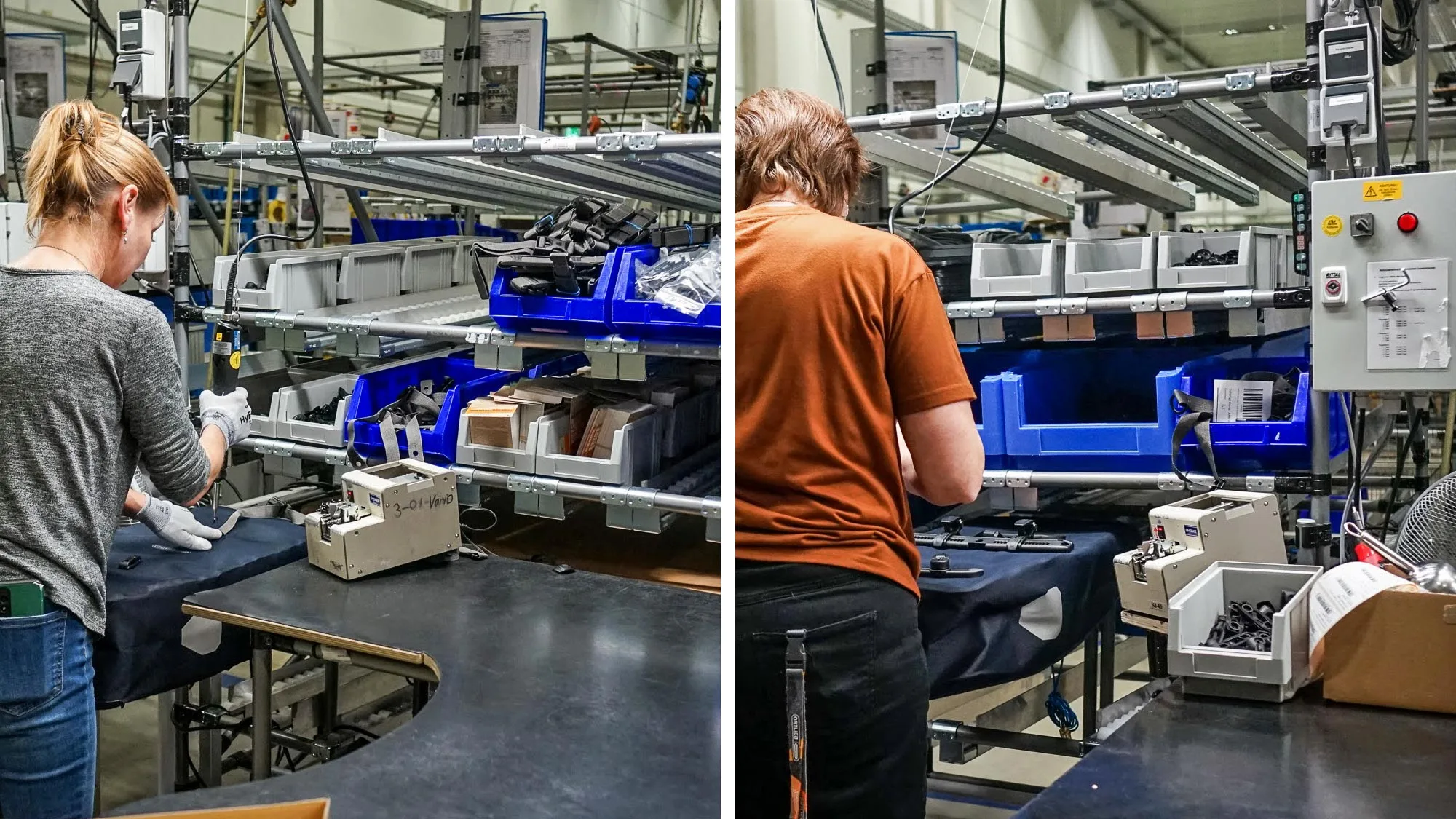 Ortlieb Factory Tour: Made-in-Germany waterproof cycling bags, hardware assembly