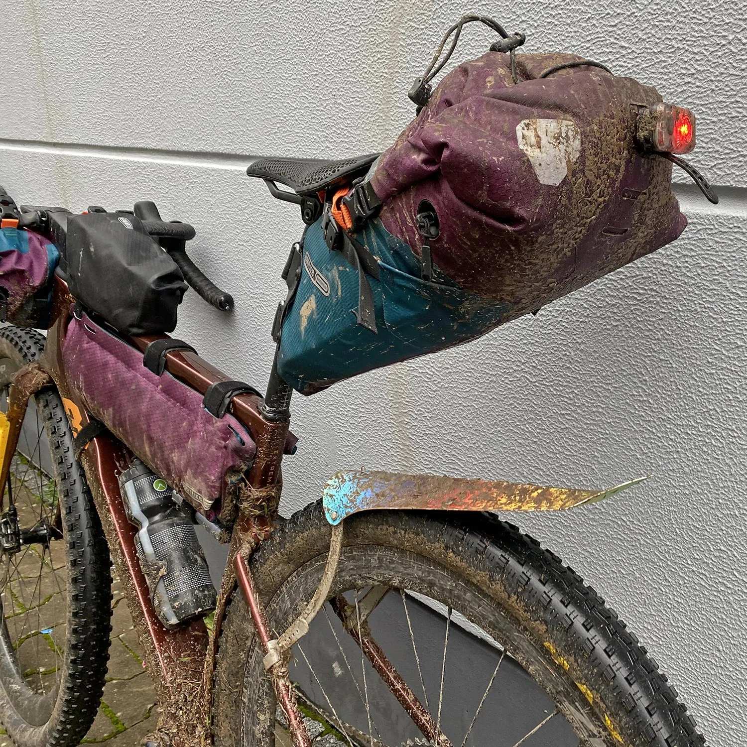 Ortlieb Factory Tour: Made-in-Germany waterproof cycling bags, wet & muddy outside