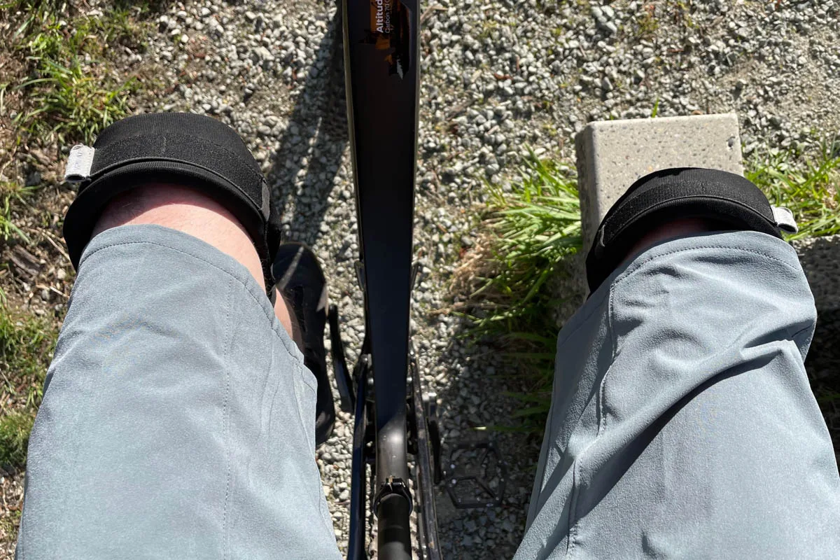 Patagonia Dirt Craft shorts, on bike