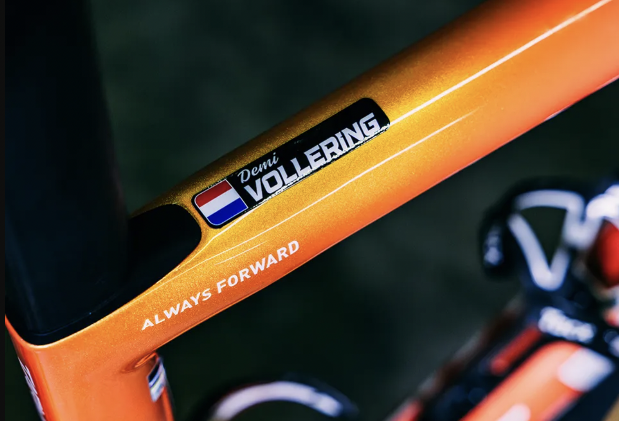 Custom Specialized S-Works Tarmac SL8 name