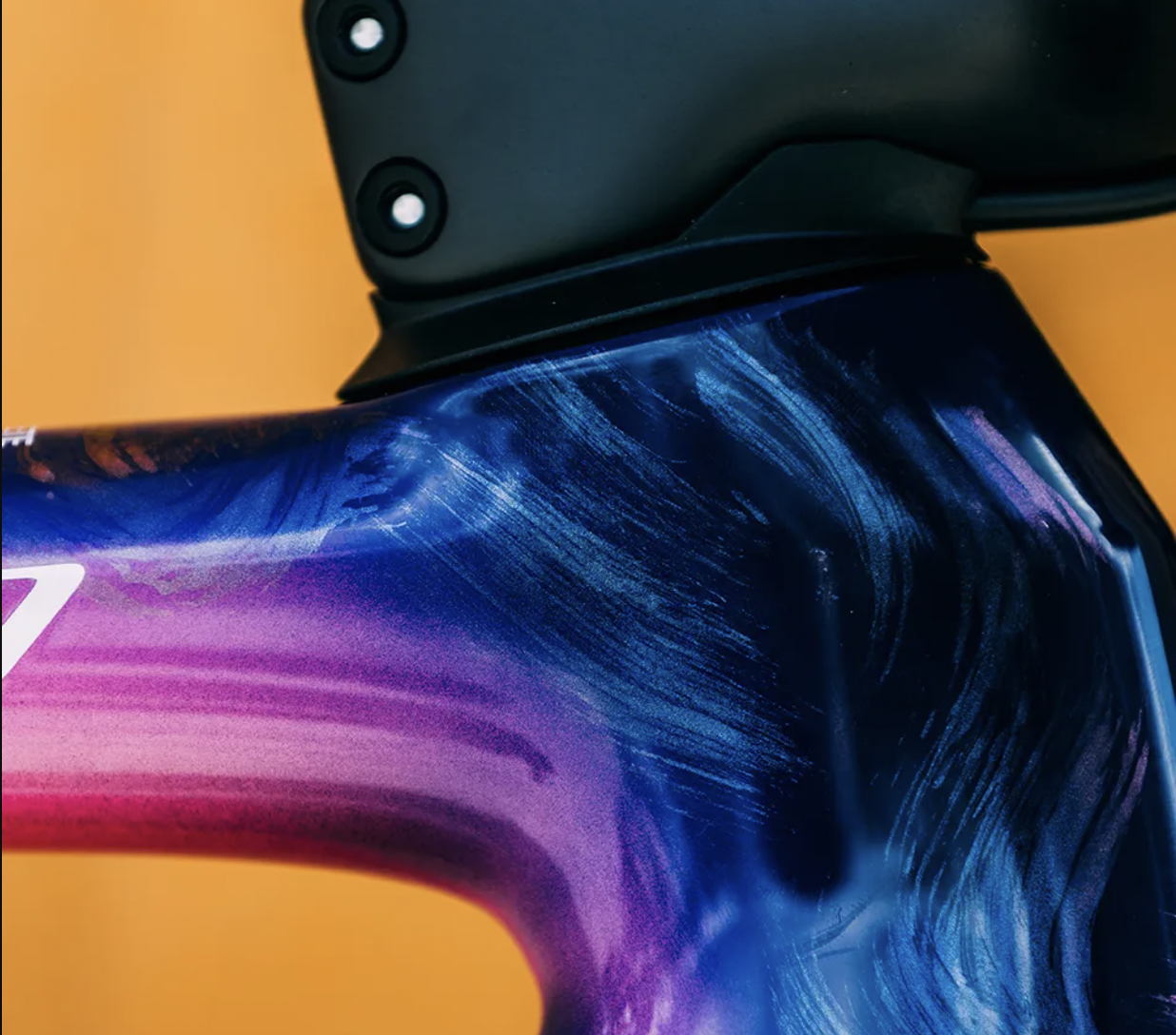 Custom Specialized S-Works Tarmac SL8 paint close up