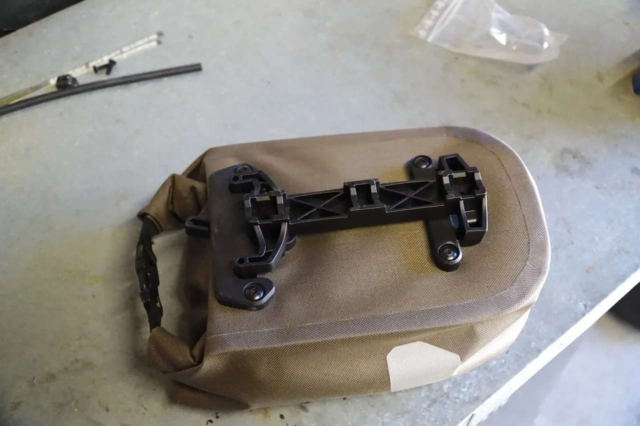Ortlieb Fork Pack First look Review locked in