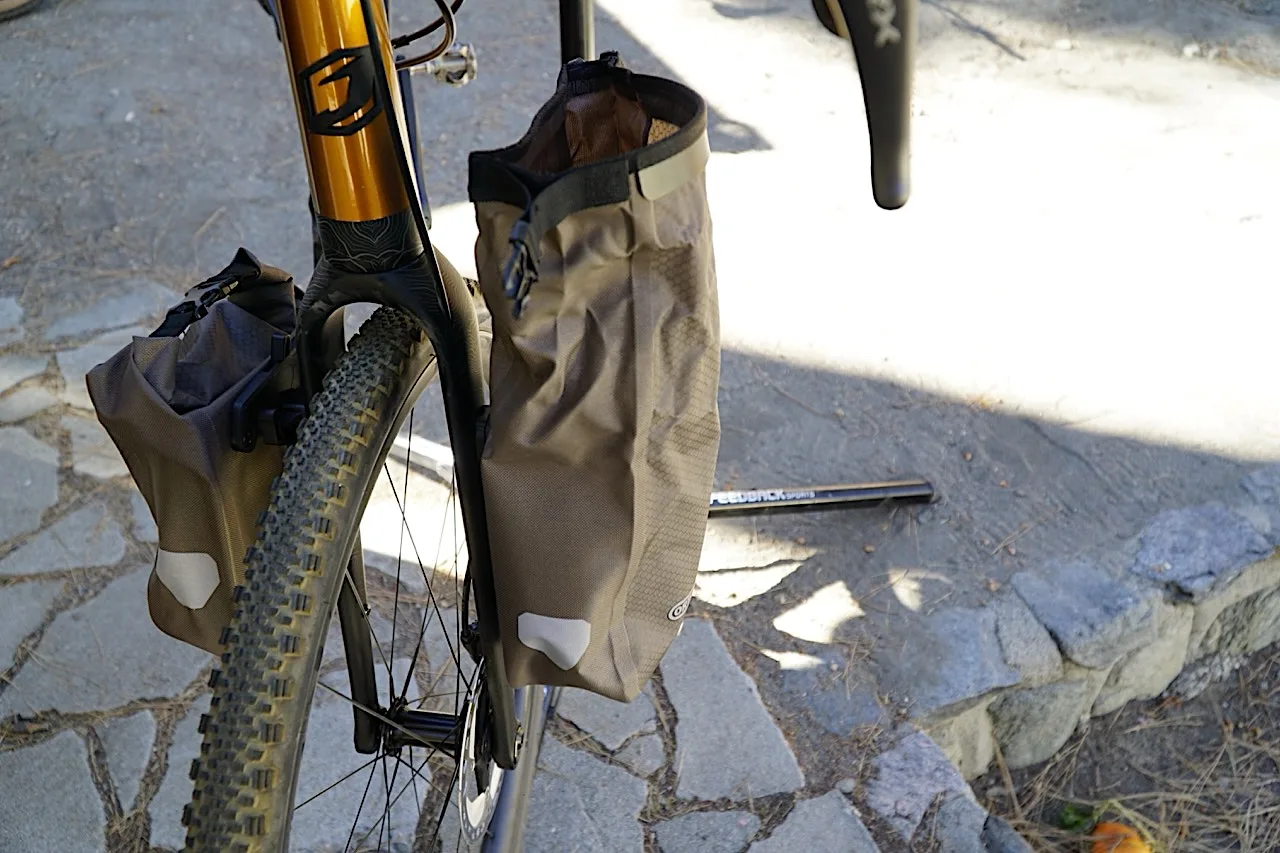Ortlieb Fork Pack First look Review pack open