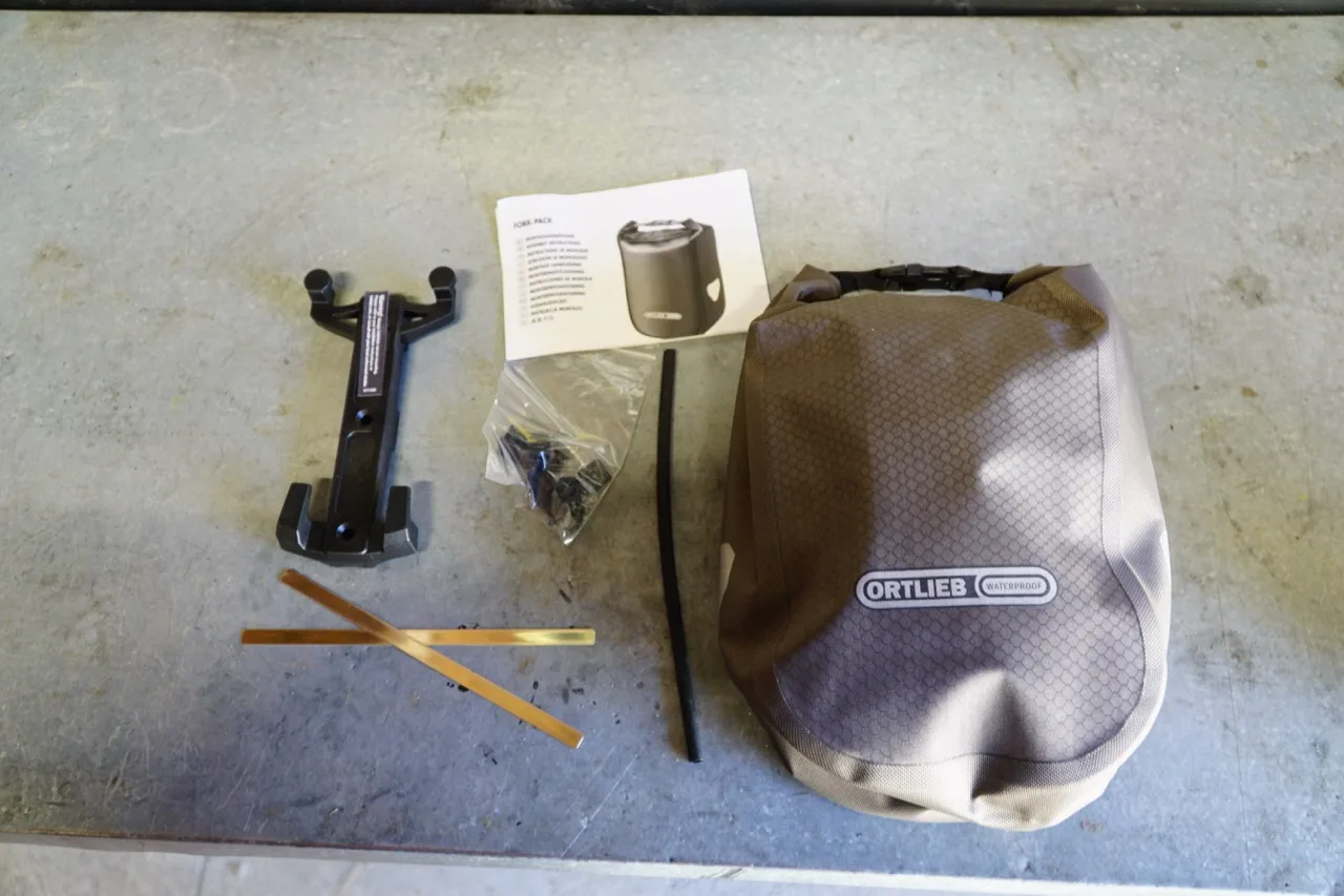 Ortlieb Fork Pack First look Review what it came with