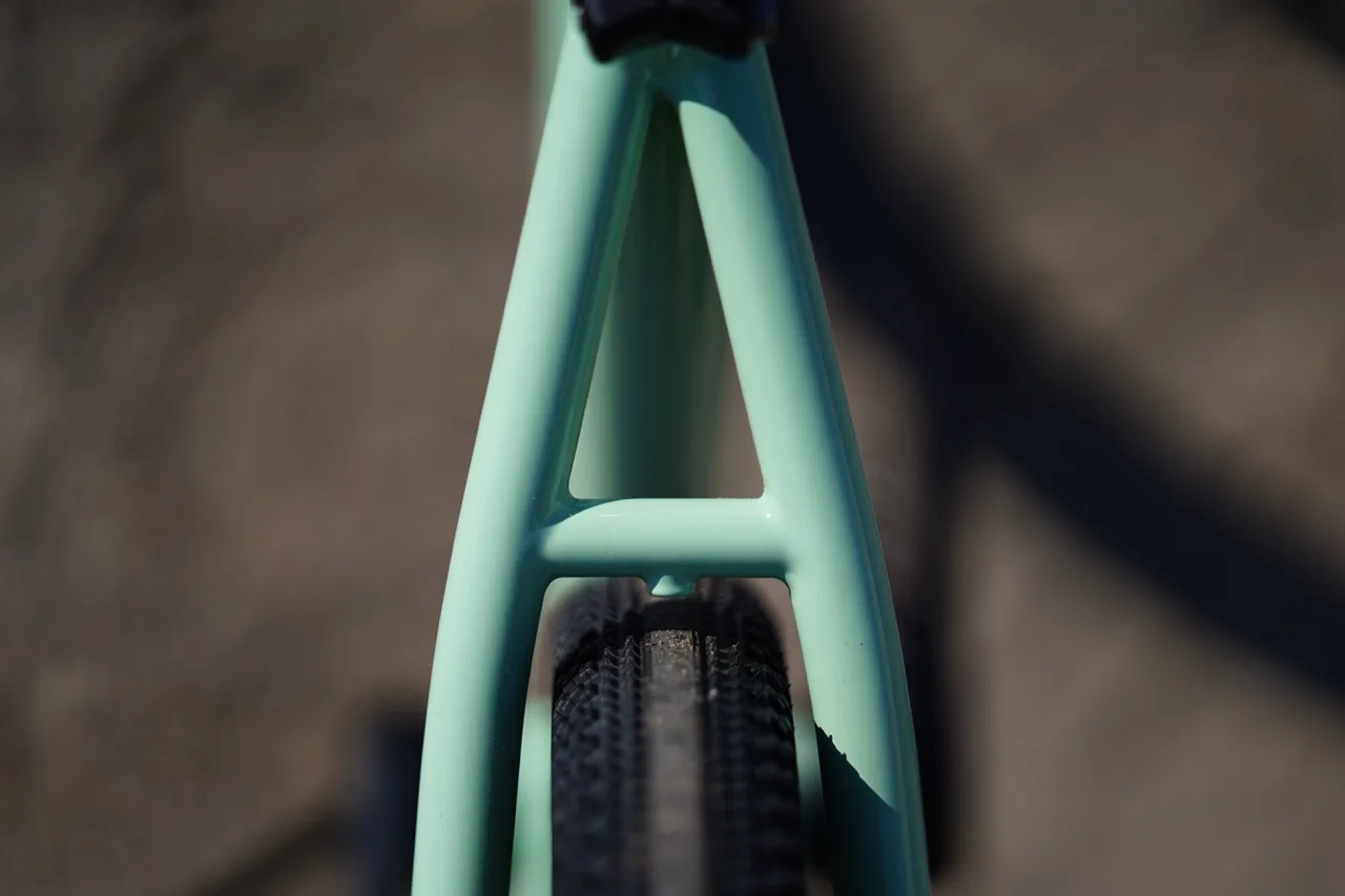 Stinner Frameworks Carrizo All-Road Bike tire clearance