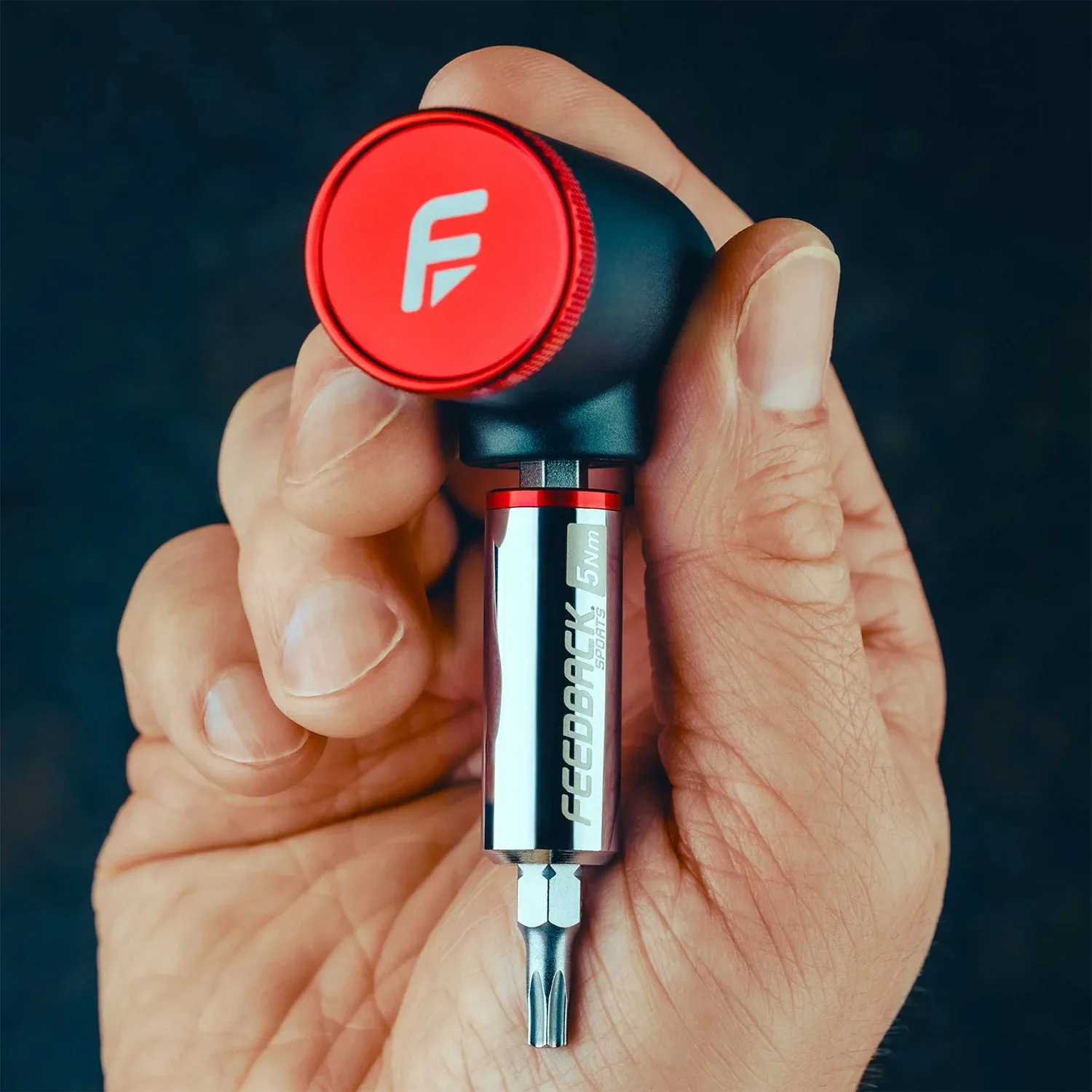 Feedback Reflex Fixed Torque Bit Driver compact affordable mini toolkit, in hnad