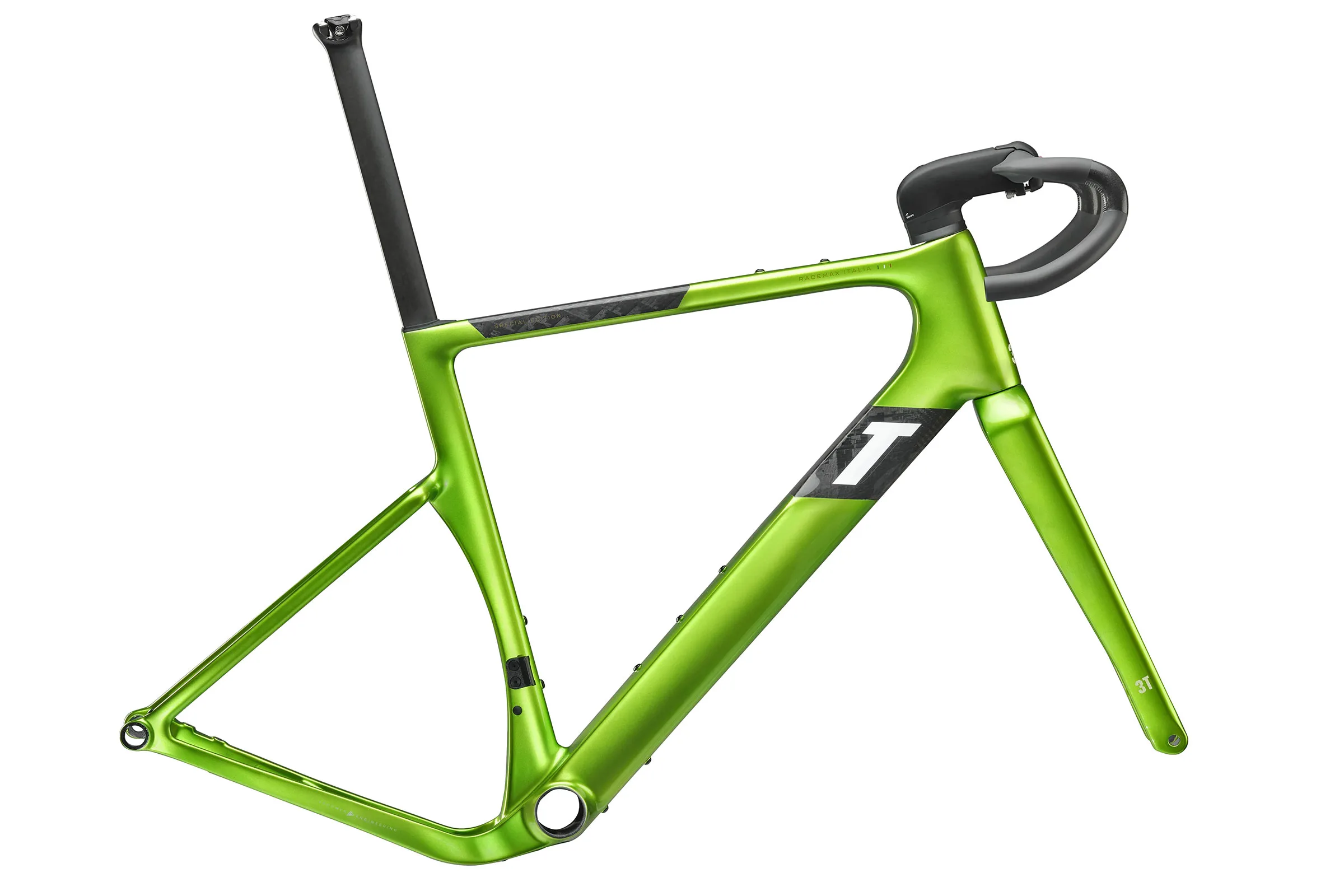 3T RaceMax Italia EVO made-in-Italy carbon gravel bike gets UDH, frameset