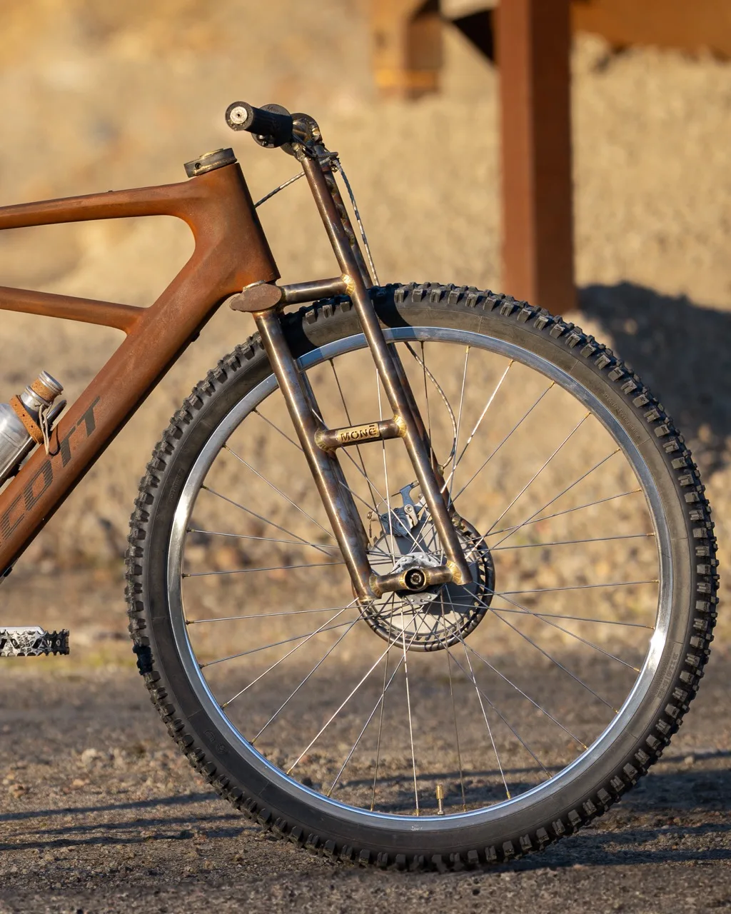 Dangerholm Solace Wasteland custom bike