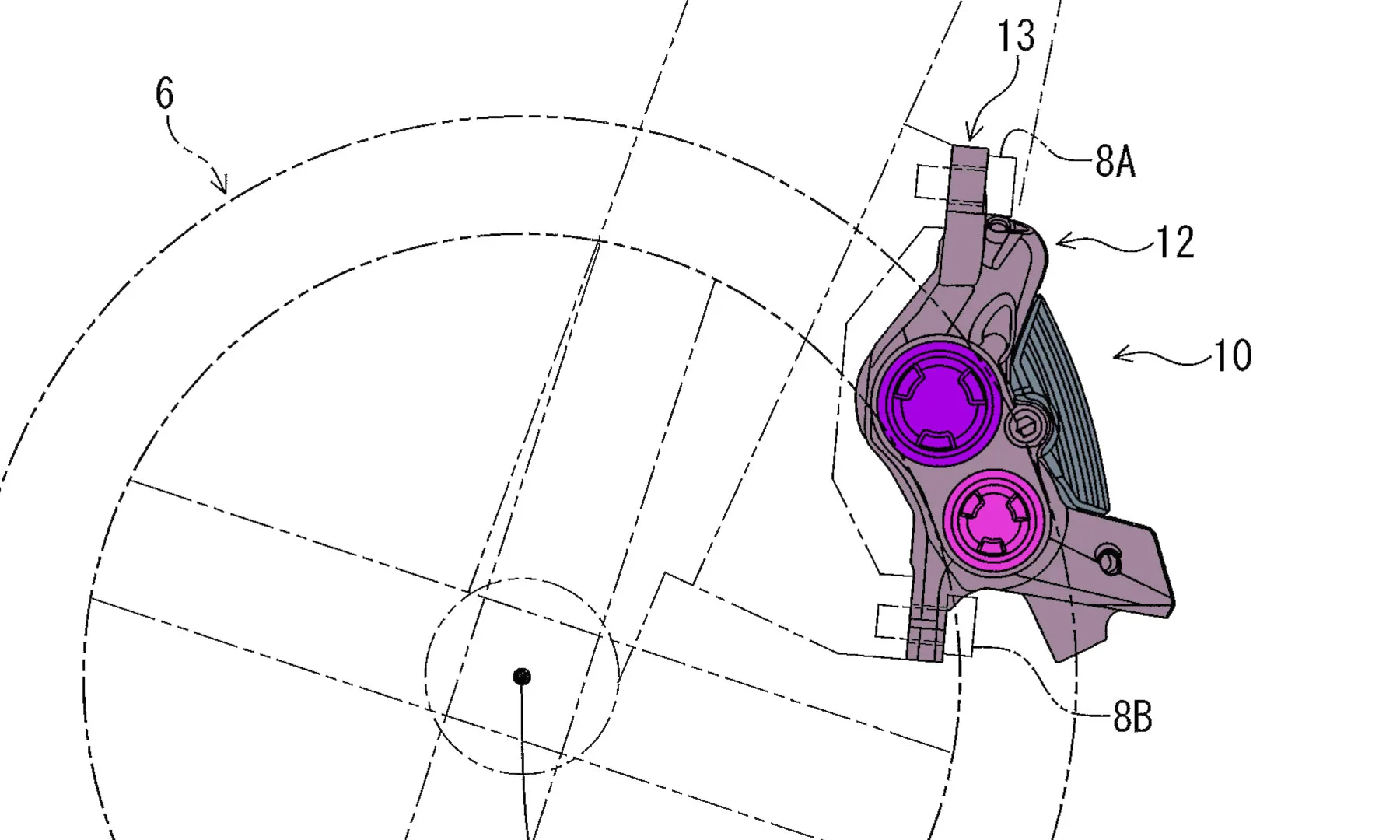 next-gen Shimnao XTR Di2 Patent Patrol, new 4-piston brakes