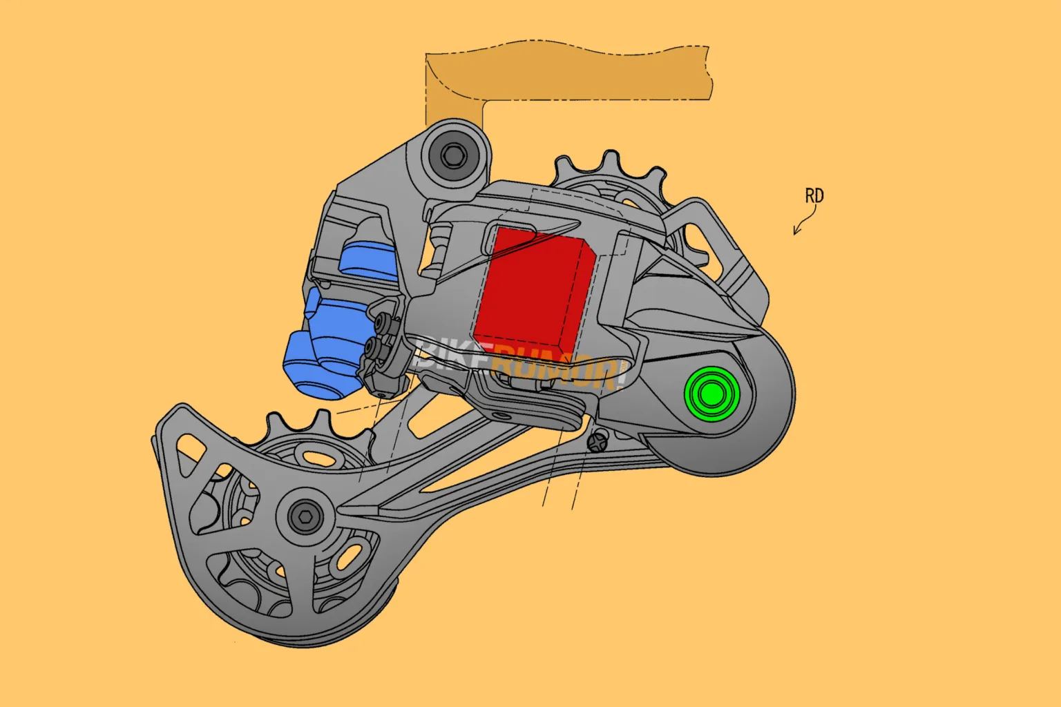 next-gen Shimnao XTR Di2 Patent Patrol