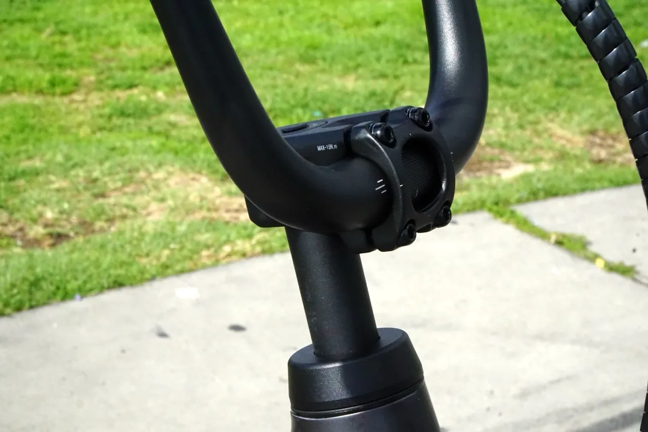 Aventon Abound LR Launch Review quill stem