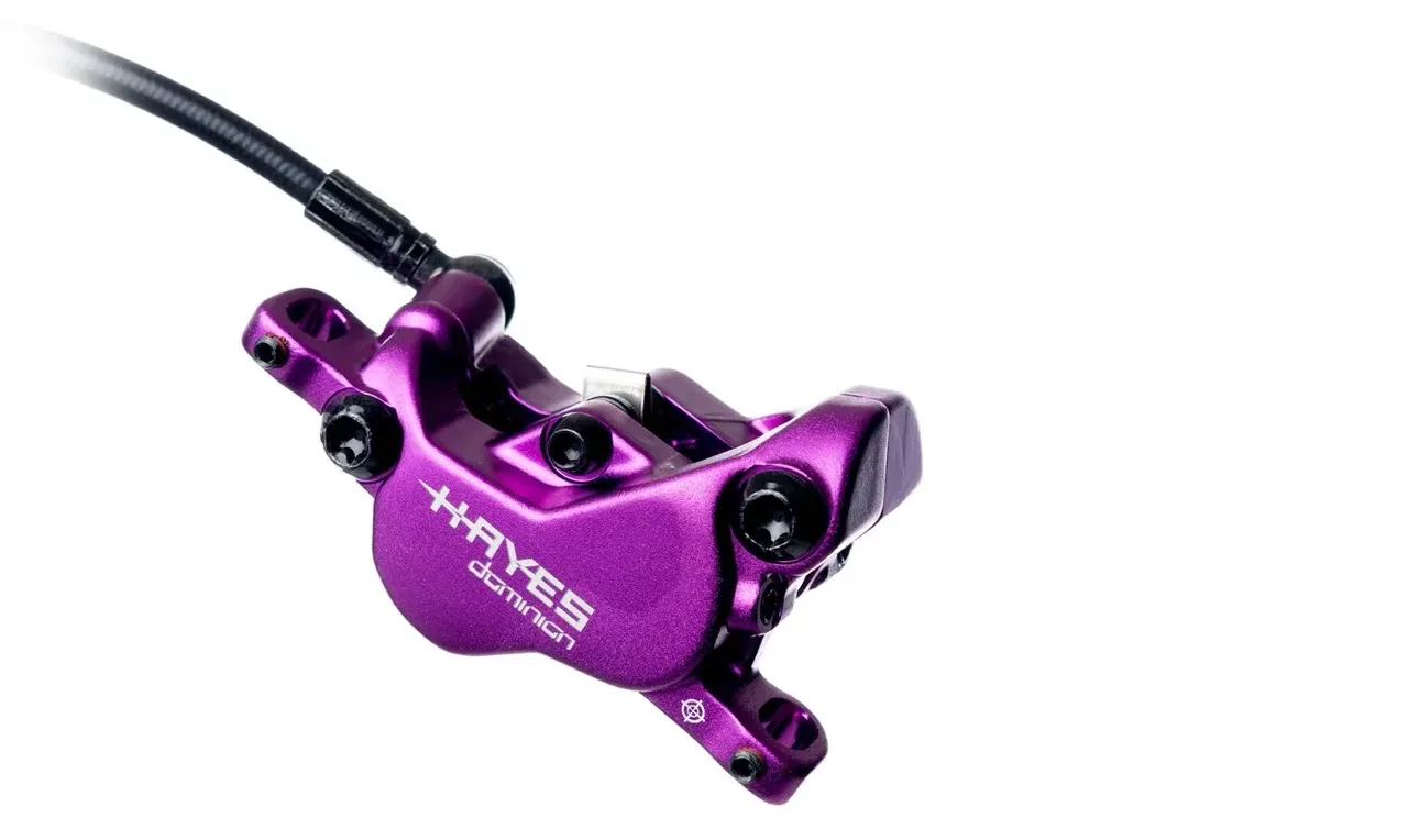 Purple Hayes Dominion A4 Brakes caliper