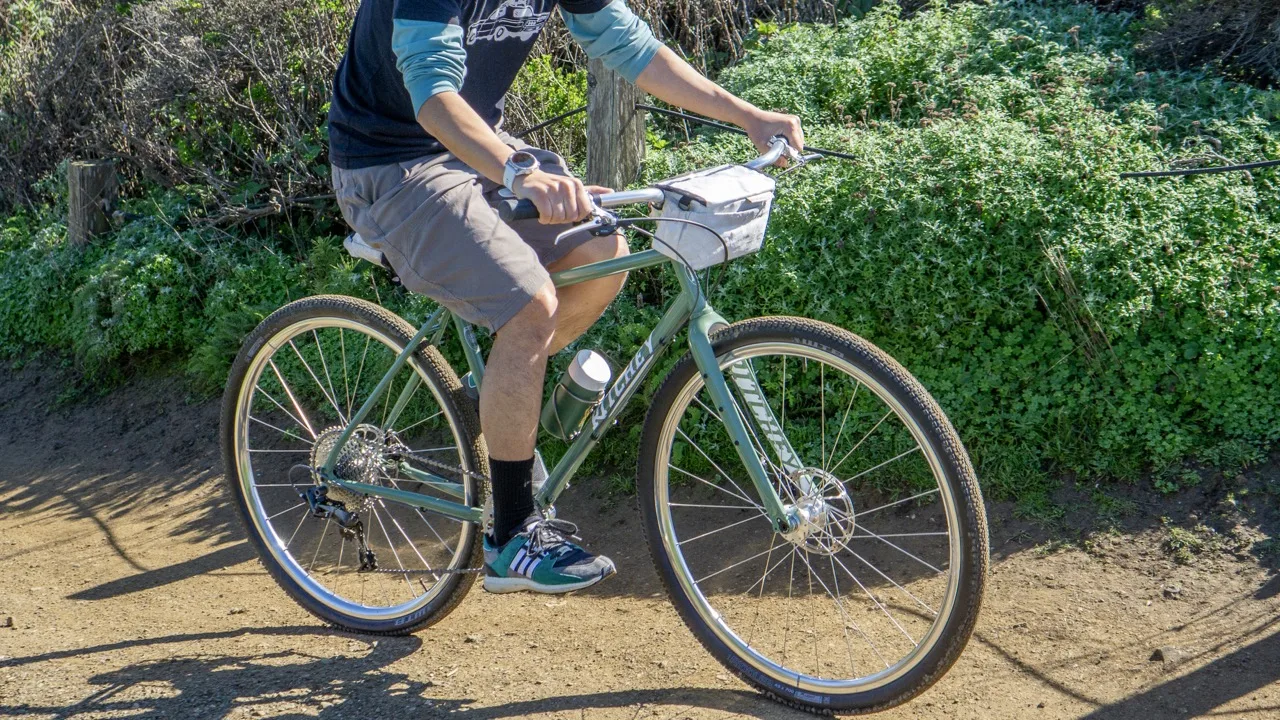 Ritchey Updated 2025 Outback Frameset finishing climb