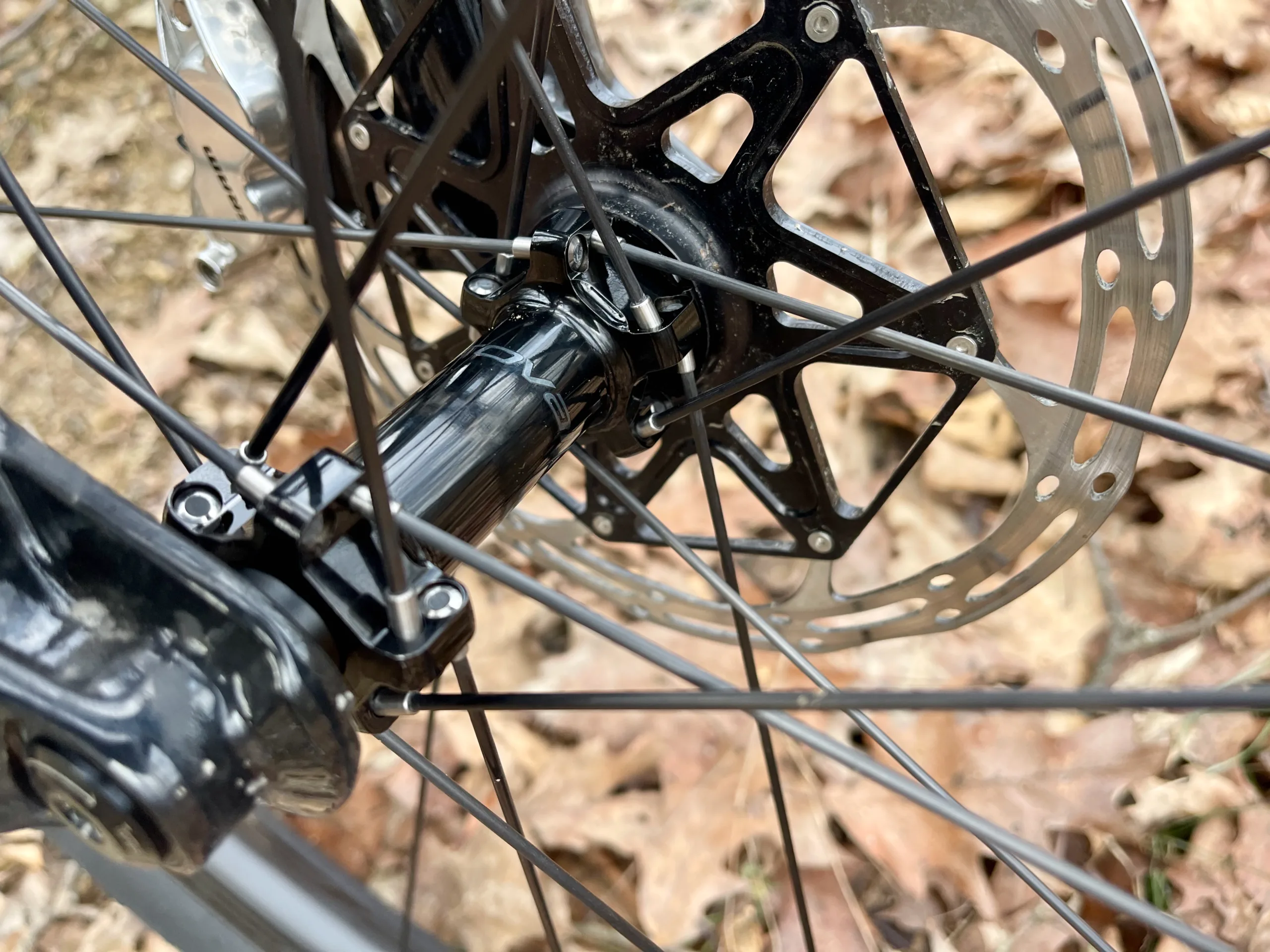 Roval Control World Cup Wheels front hub