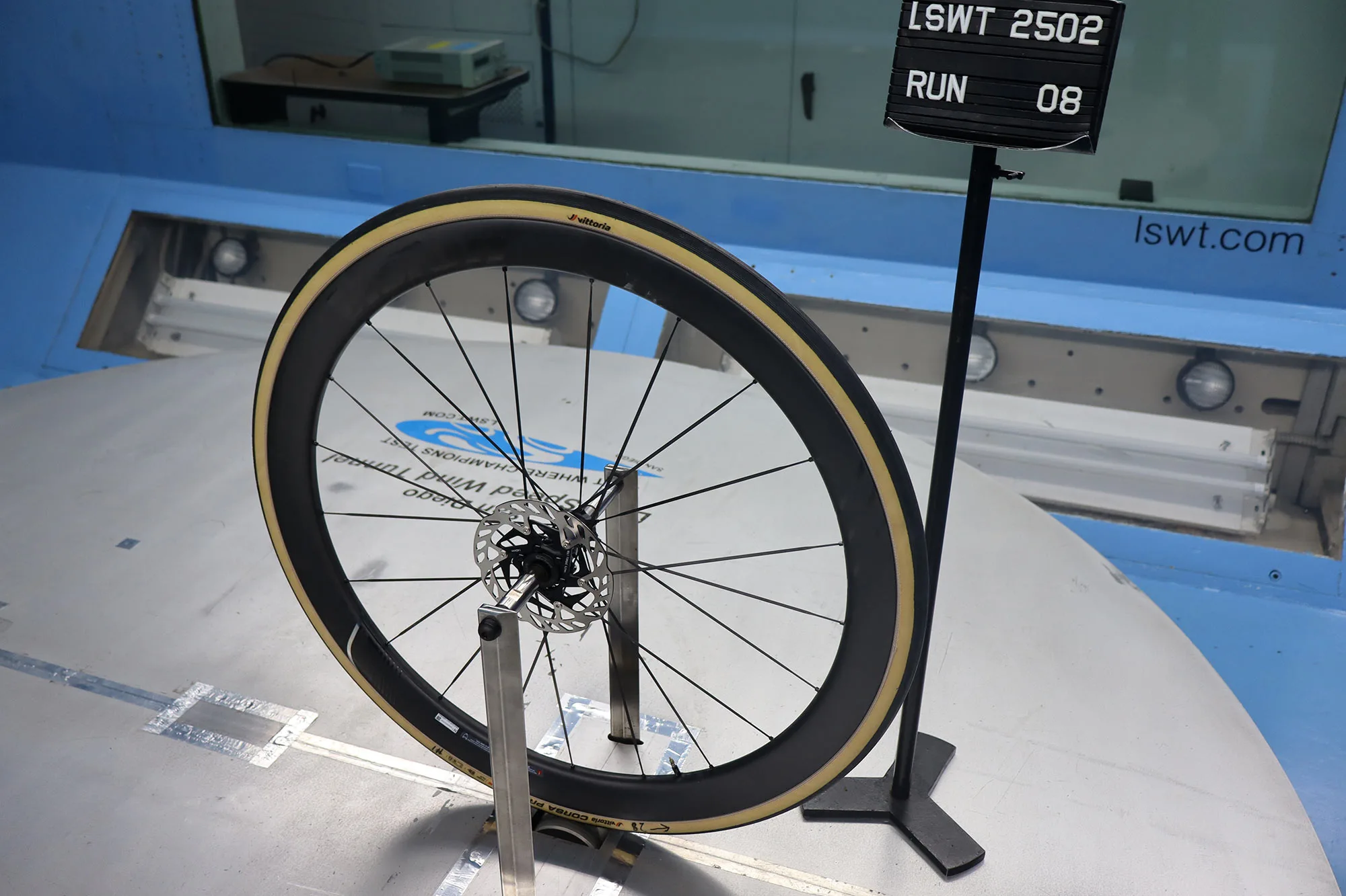 Vision Metron 45|60 RS carbon aero road wheels, LSWT wind tunnel testing