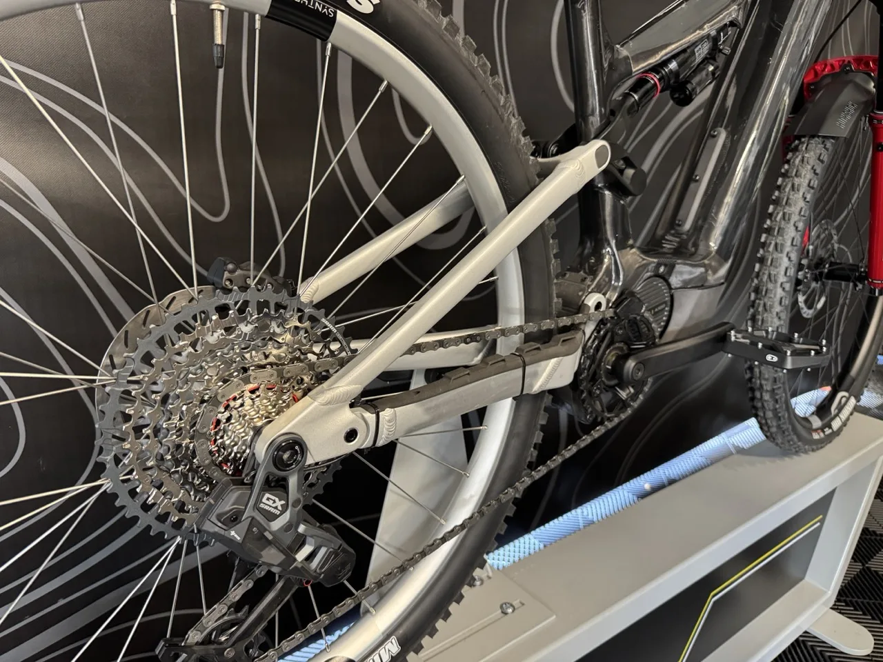 Aventon Aventure 3 and Full Suspension proto rear end