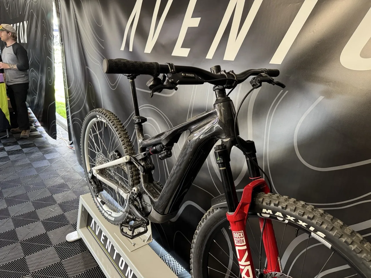 Aventon Aventure 3 and Full Suspension prototype front
