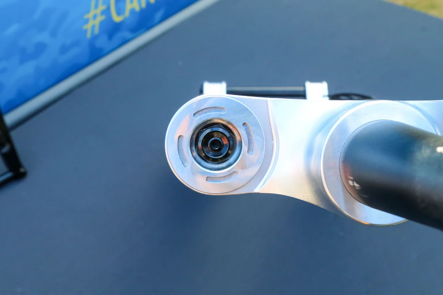 Cane Creek prototype inverted fork adjuster