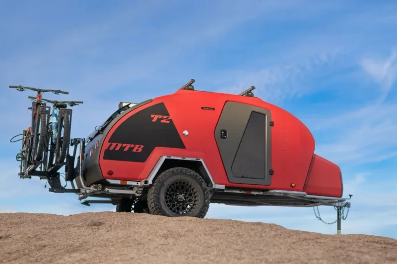 The ‘World’s First MTB Camper’ Includes New Kuat Piston ION Bike Rack for RVs & E-bikes
