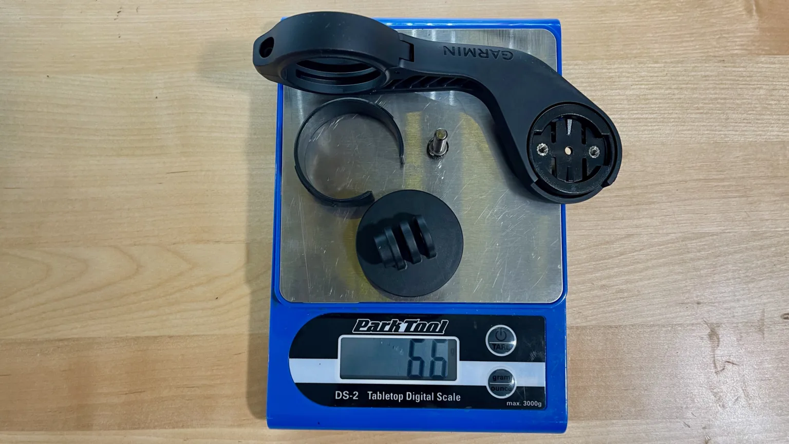 Garmin Varia Vue weight of mount